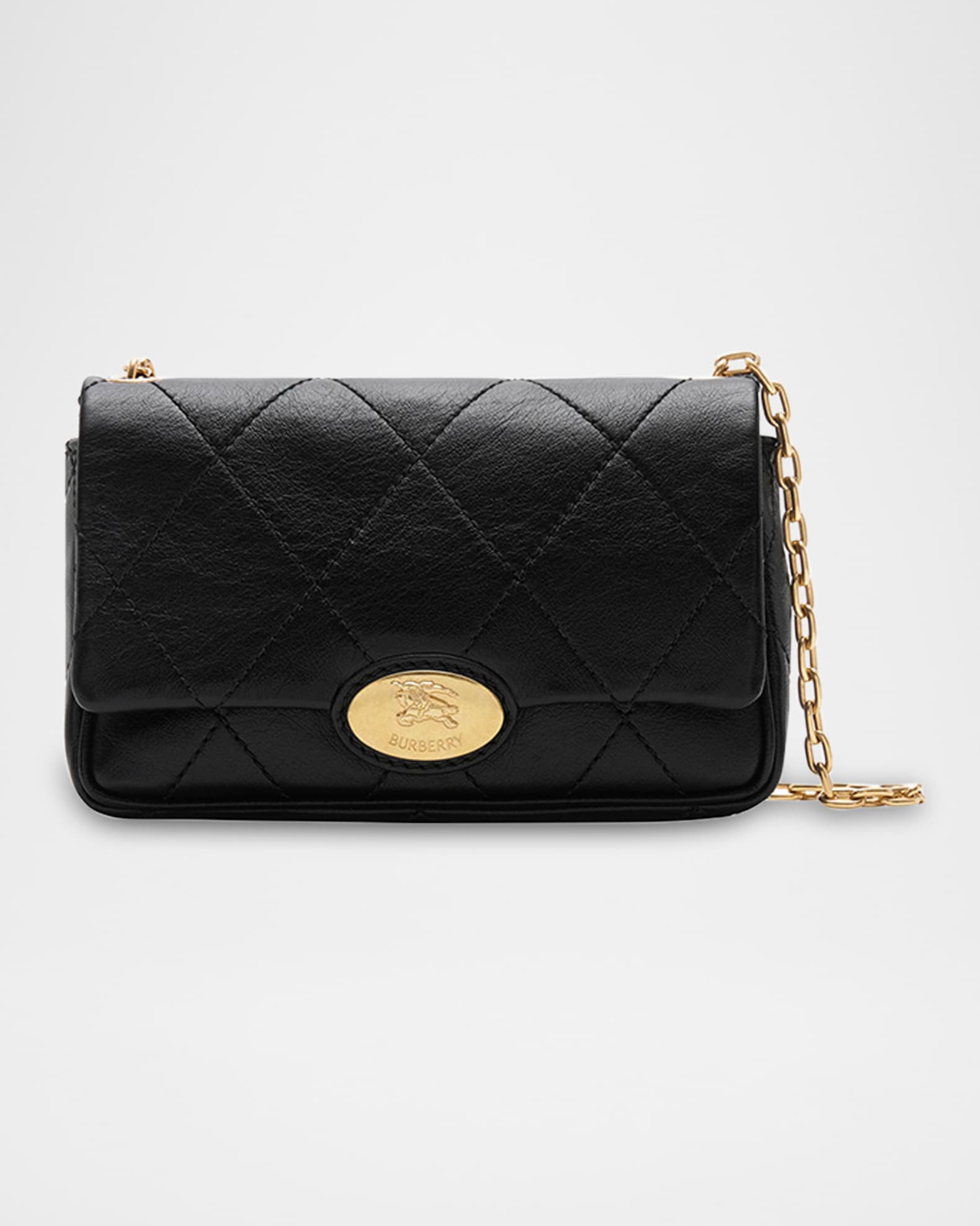 Strand Quilted Leather Clutch Bag 0