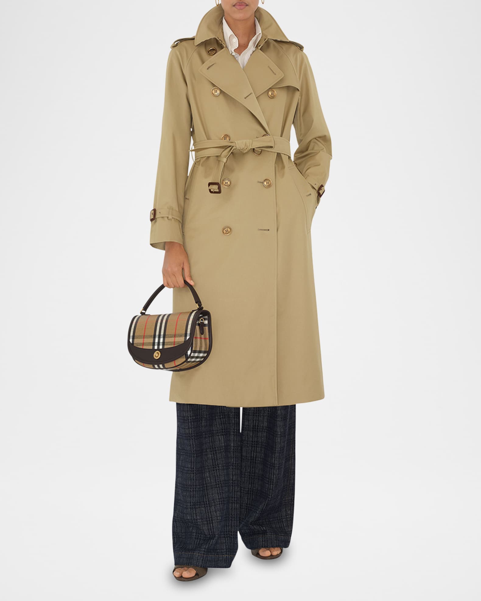 Highlands Check Jacquard Crossbody Bag 1