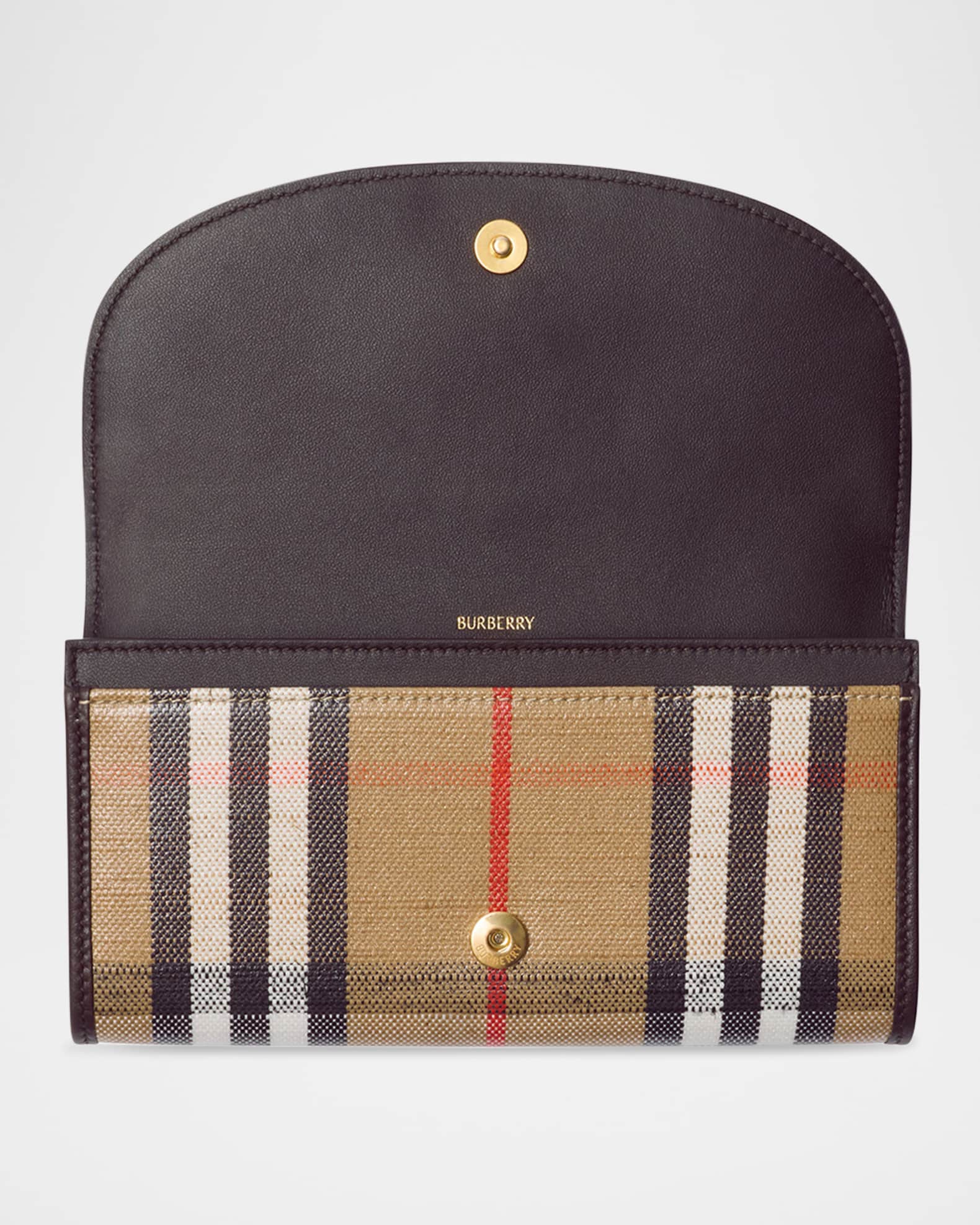 Highlands Check Flap Continental Wallet 1