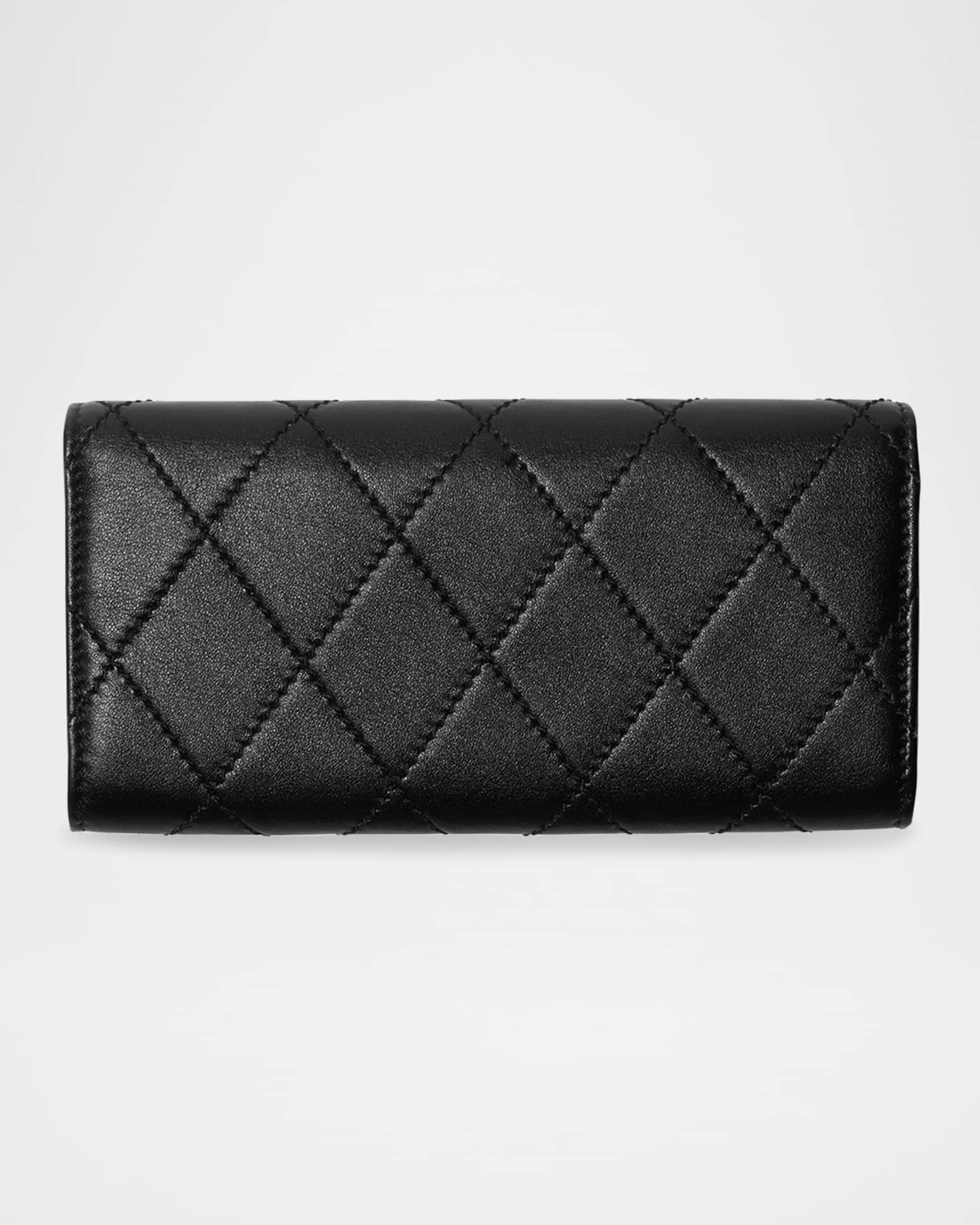 Strand Quilted Leather Wallet  1