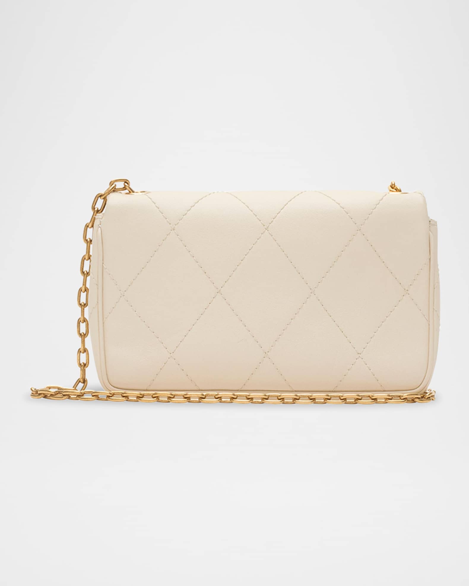 Strand Quilted Leather Clutch Bag 1