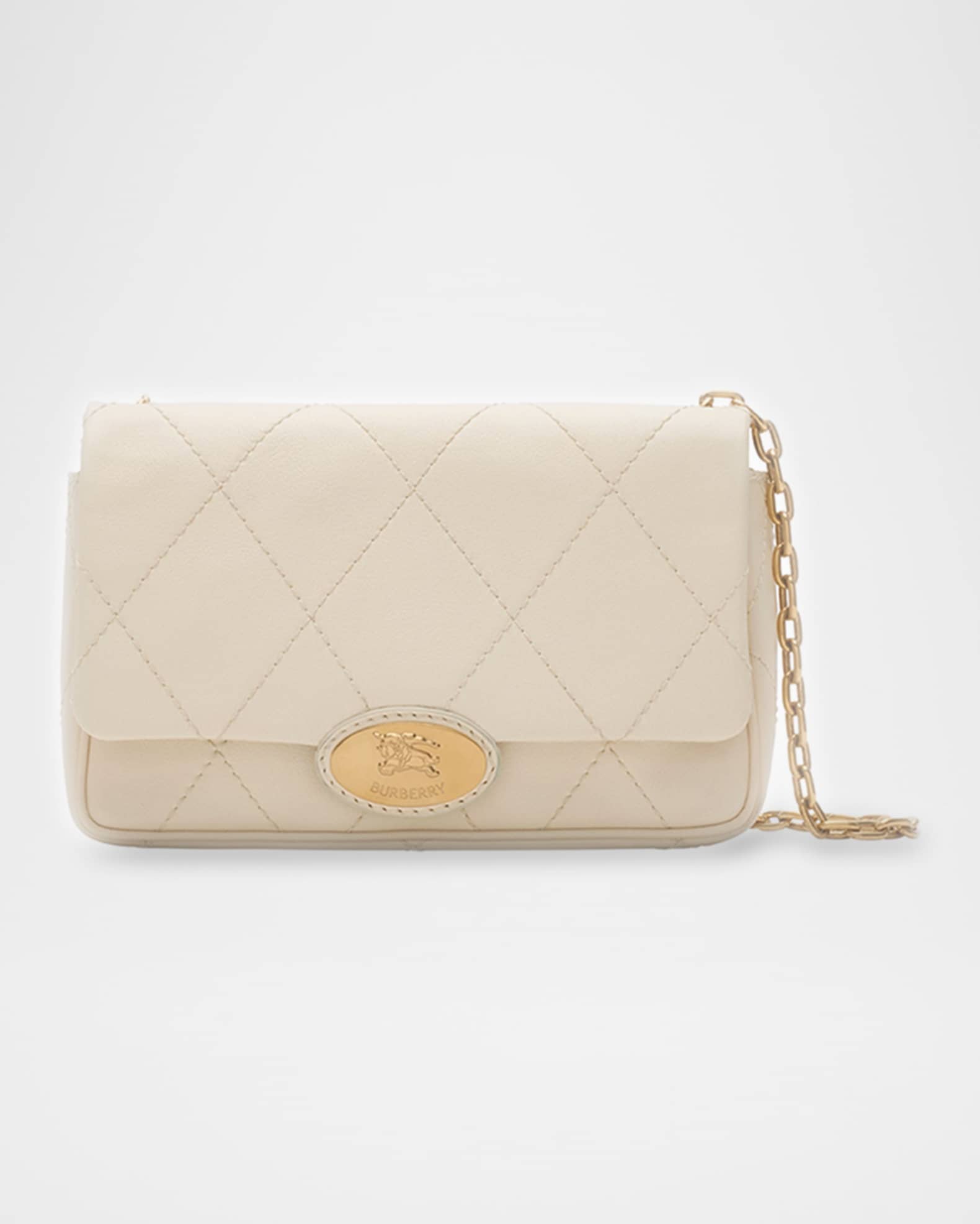 Strand Quilted Leather Clutch Bag 0