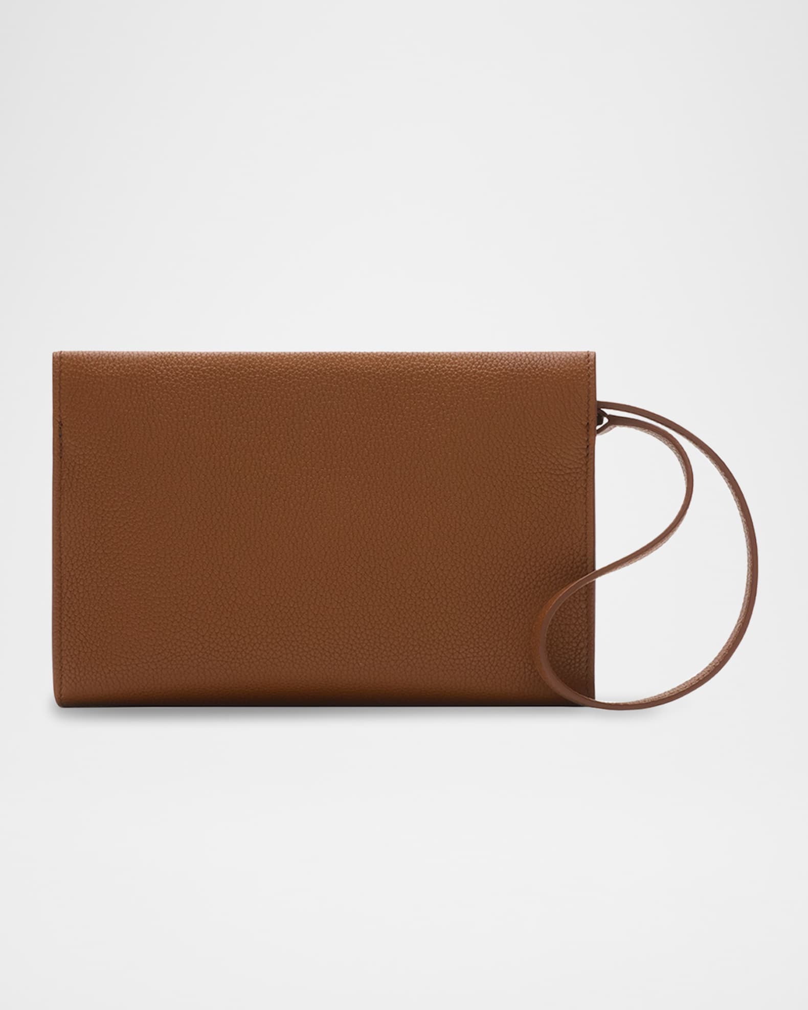 Cotswolds Grainy Leather Pouch Bag 1