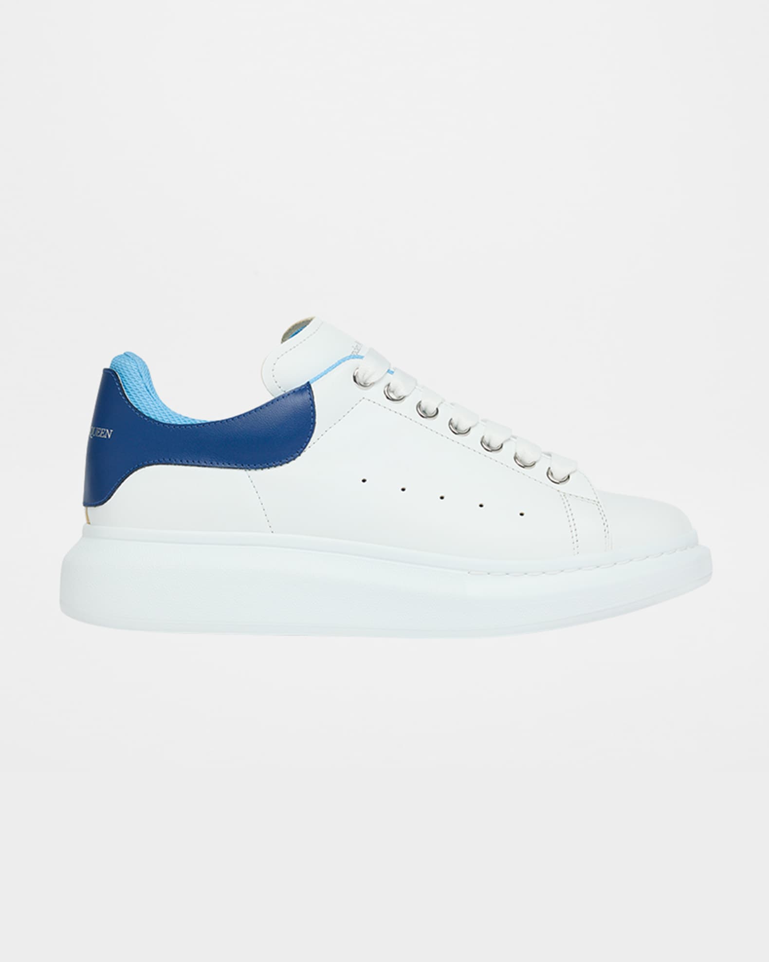 Men's Oversized Leather Double-Backstay Sneakers 0