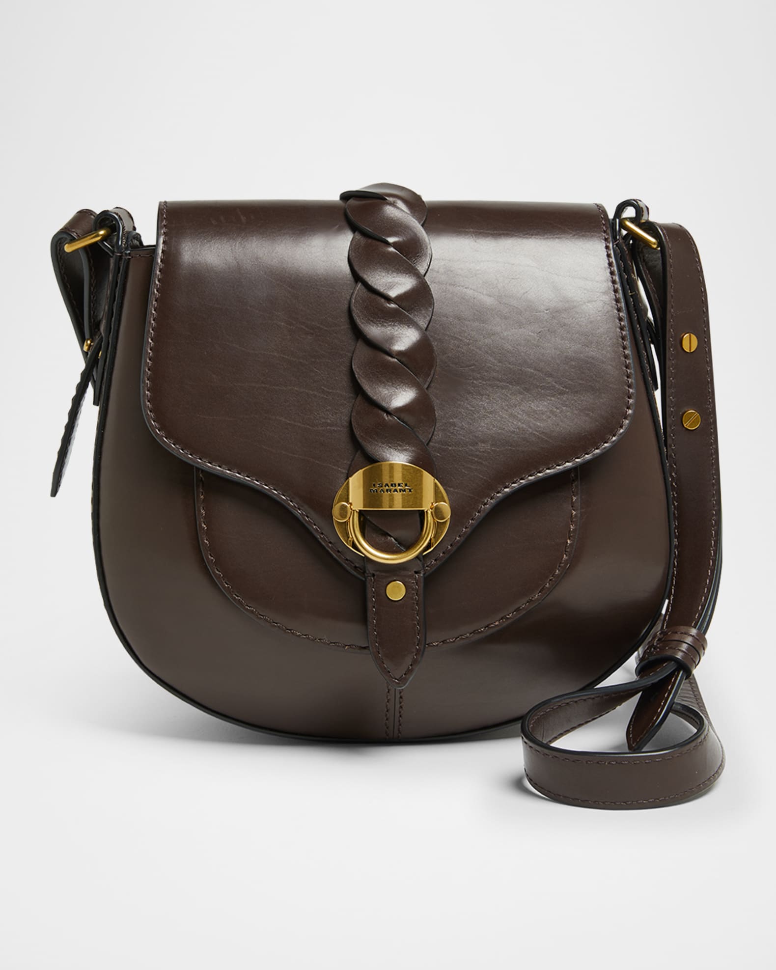 Altay Small Saddle Leather Crossbody Bag 0