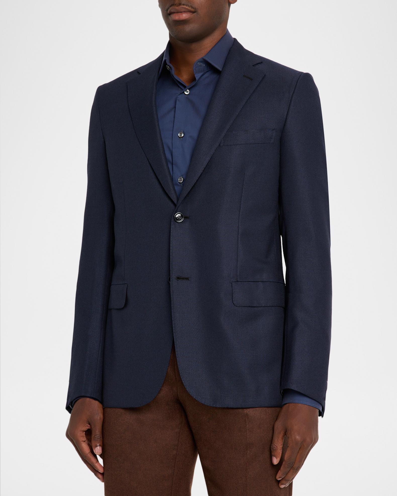 Brioni Men's Cashmere-Blend Single-Breasted Blazer | Neiman Marcus