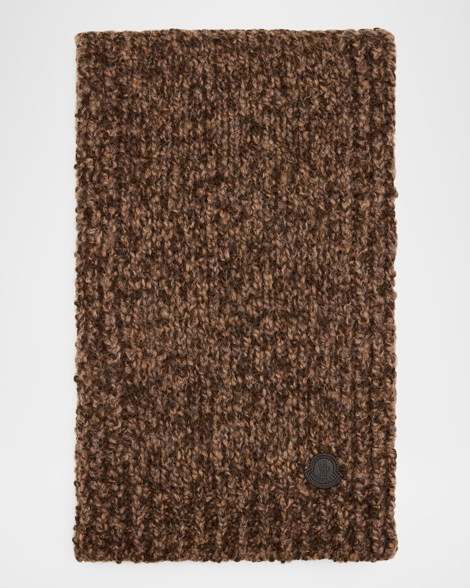 Moncler Men's Edit Wool and Alpaca Blend Scarf | Neiman Marcus