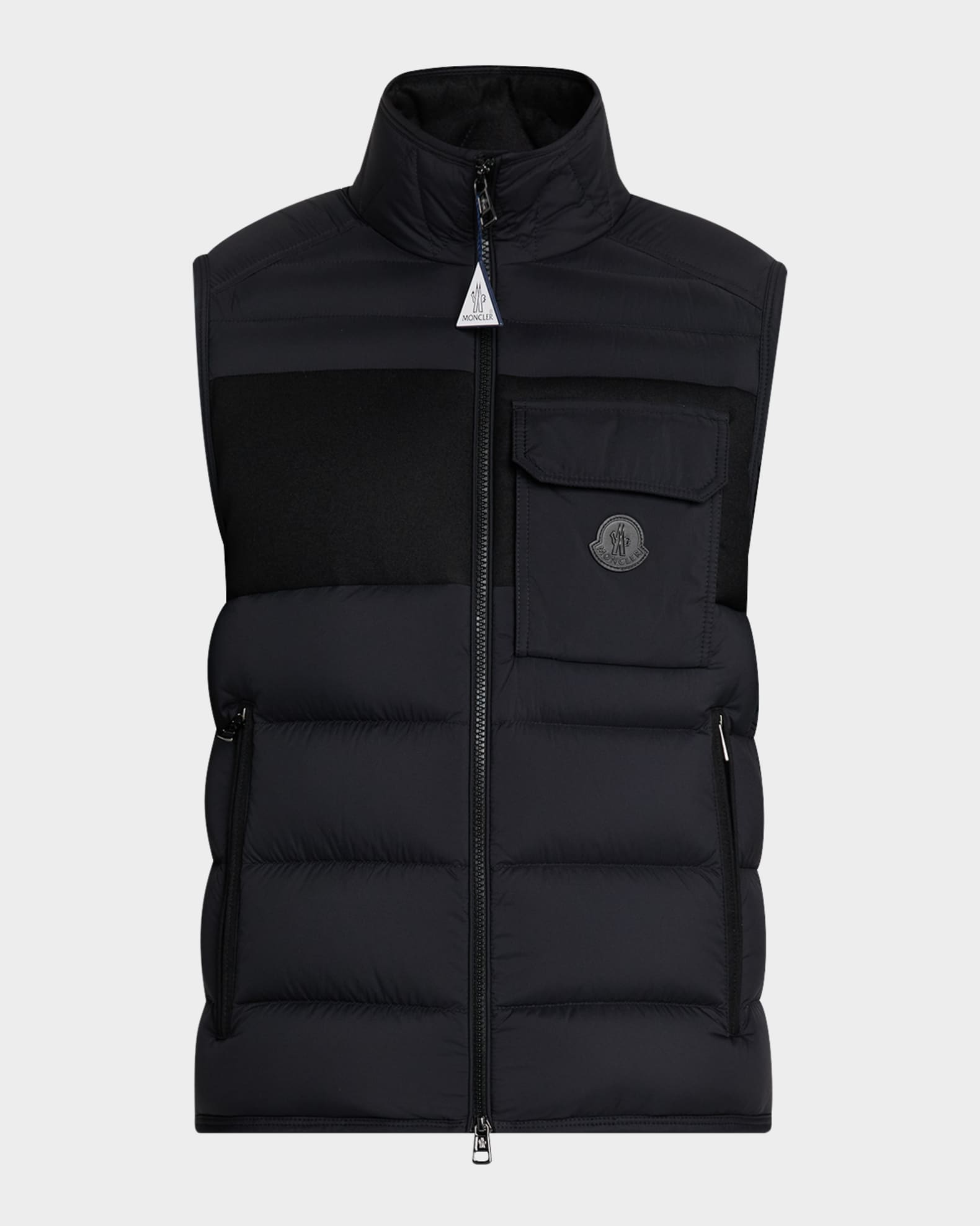 Moncler Men's Estagnous Down Puffer Vest | Neiman Marcus
