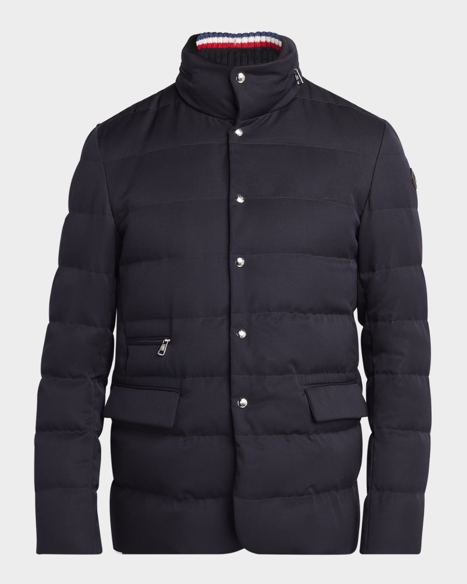 Men's Bess Quilted Wool Jacket with Hood 0