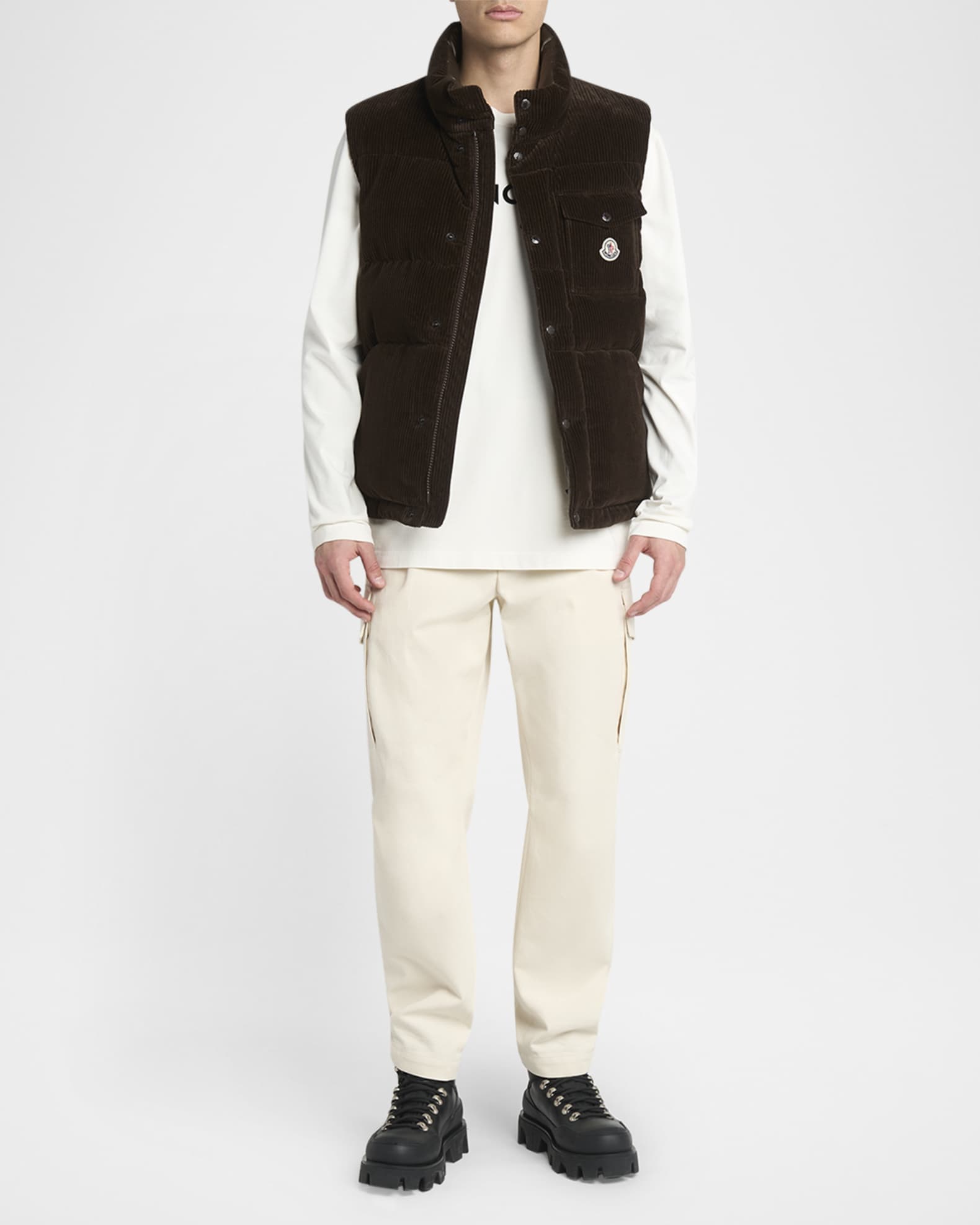 Men's Agen Full-Zip Corduroy Vest 1