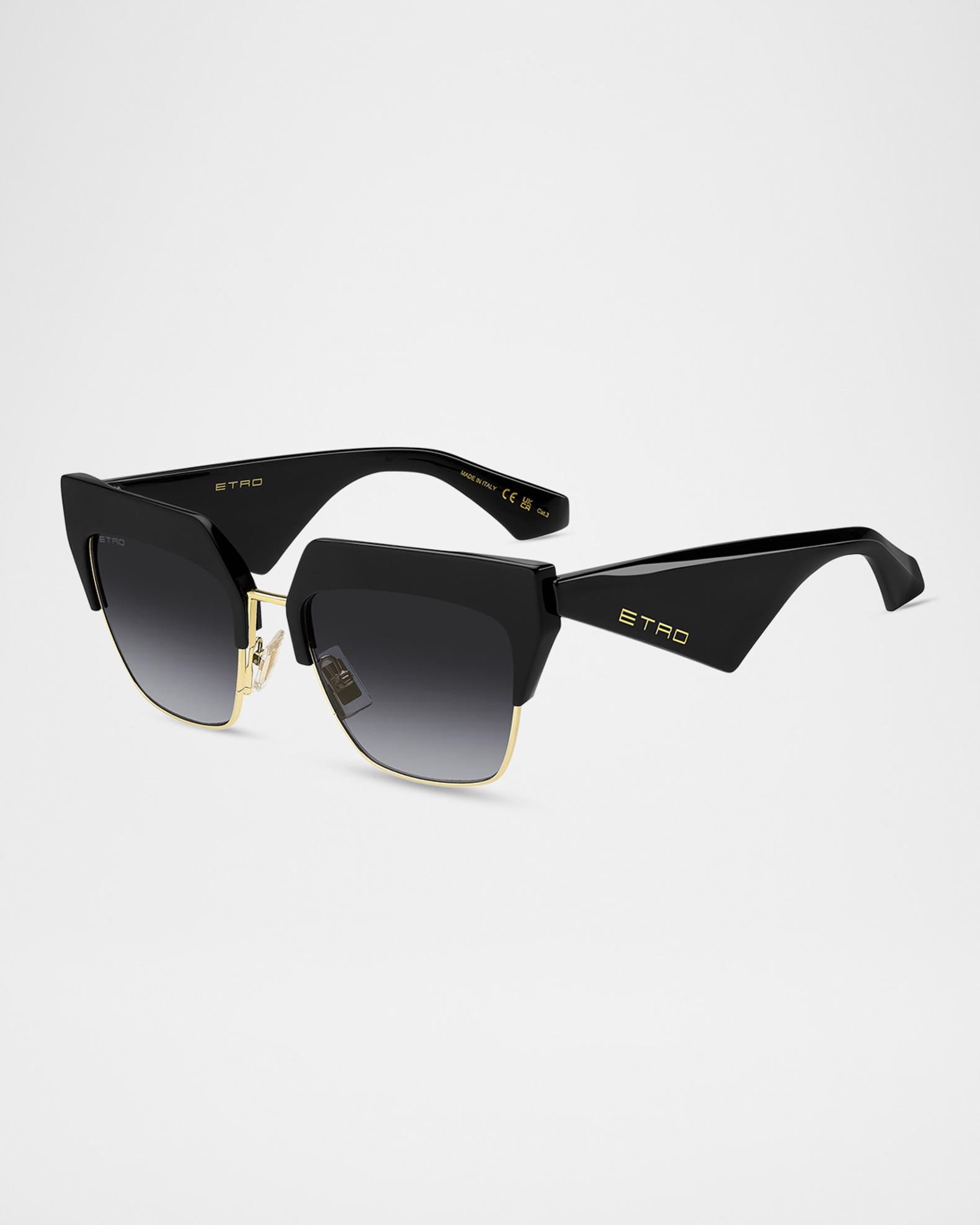 Etro Etroclub Acetate & Metal Square Sunglasses | Neiman Marcus