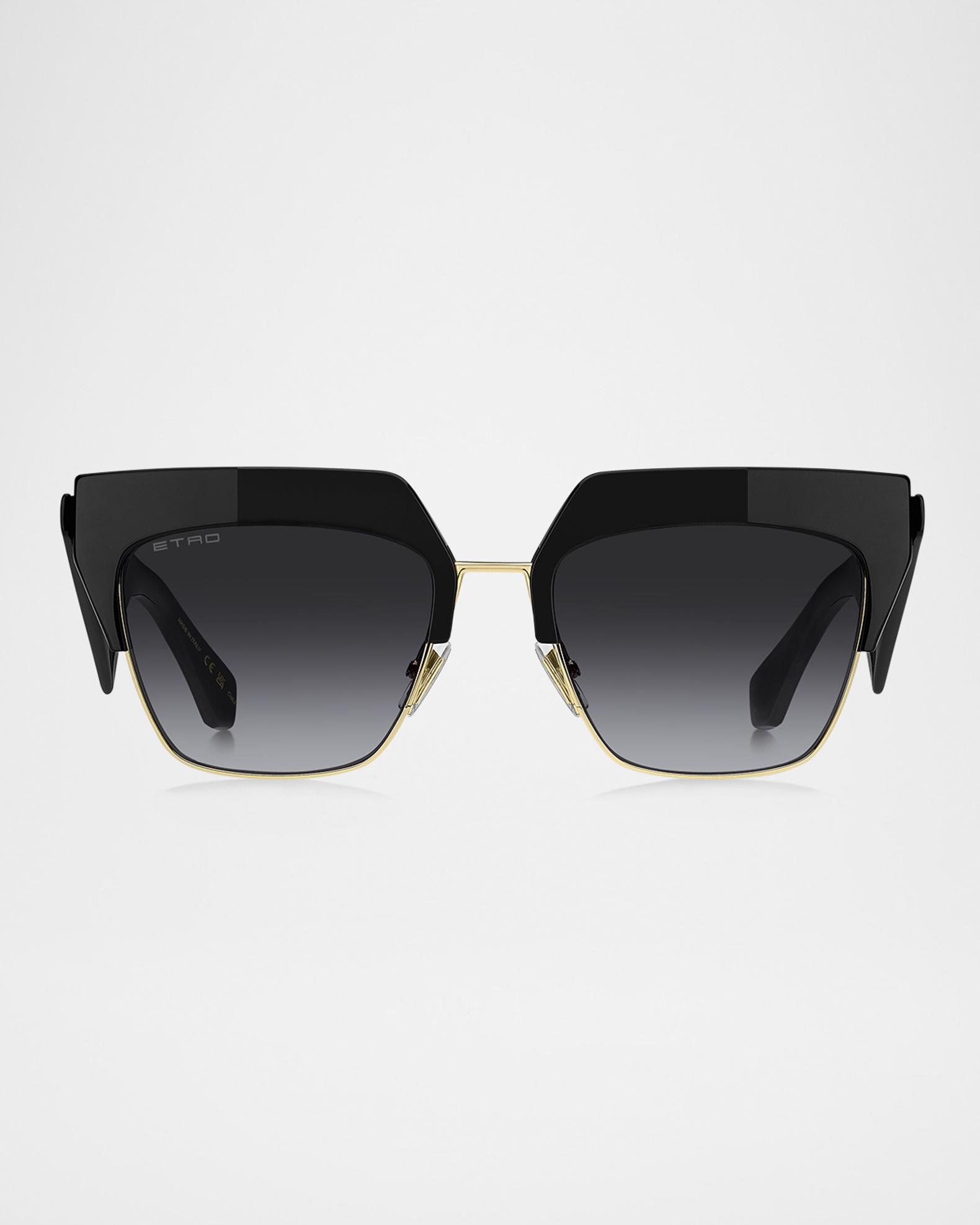 Etro Etroclub Acetate & Metal Square Sunglasses | Neiman Marcus