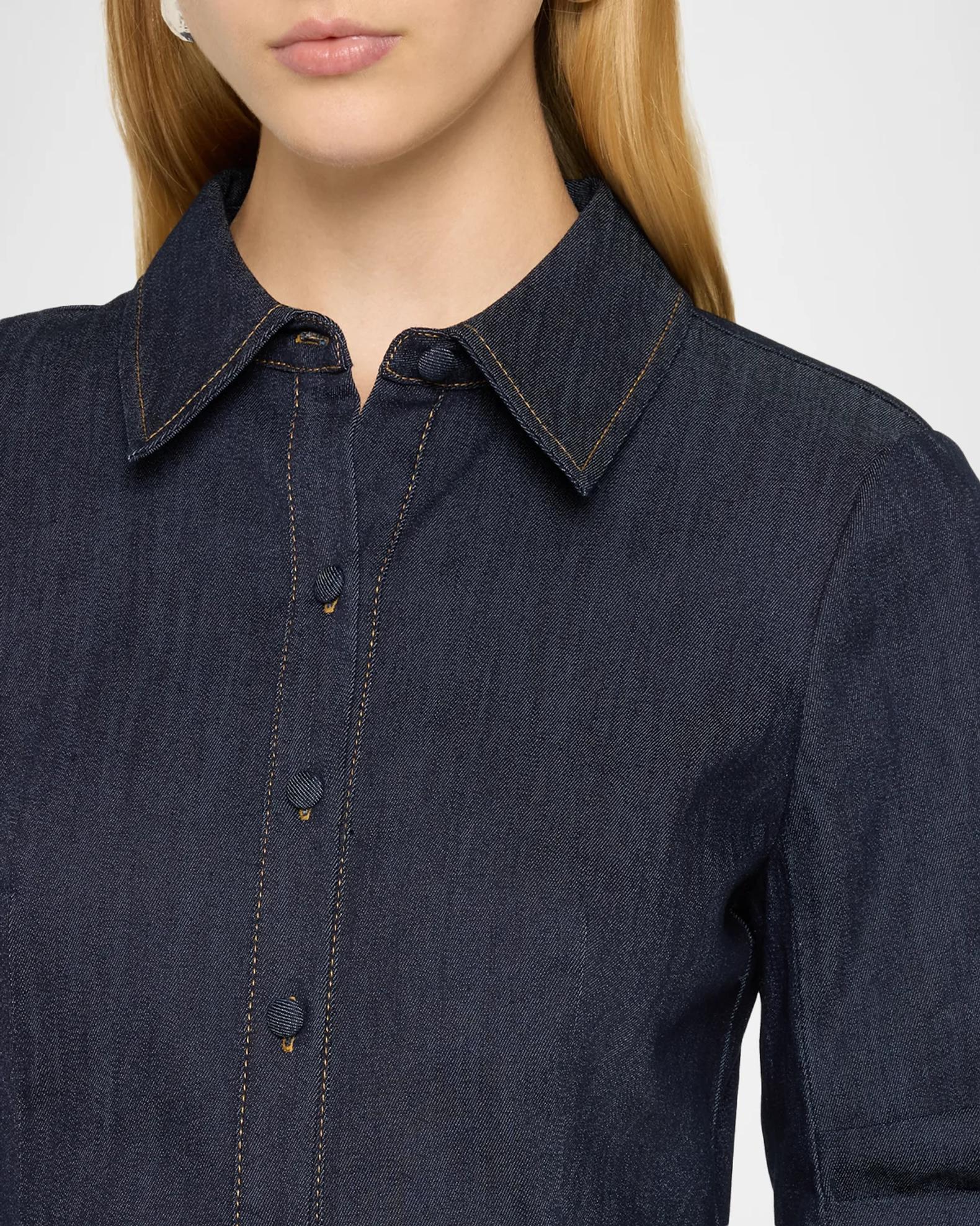 Cinq à Sept Lucilla Indigo Denim Dress | Neiman Marcus