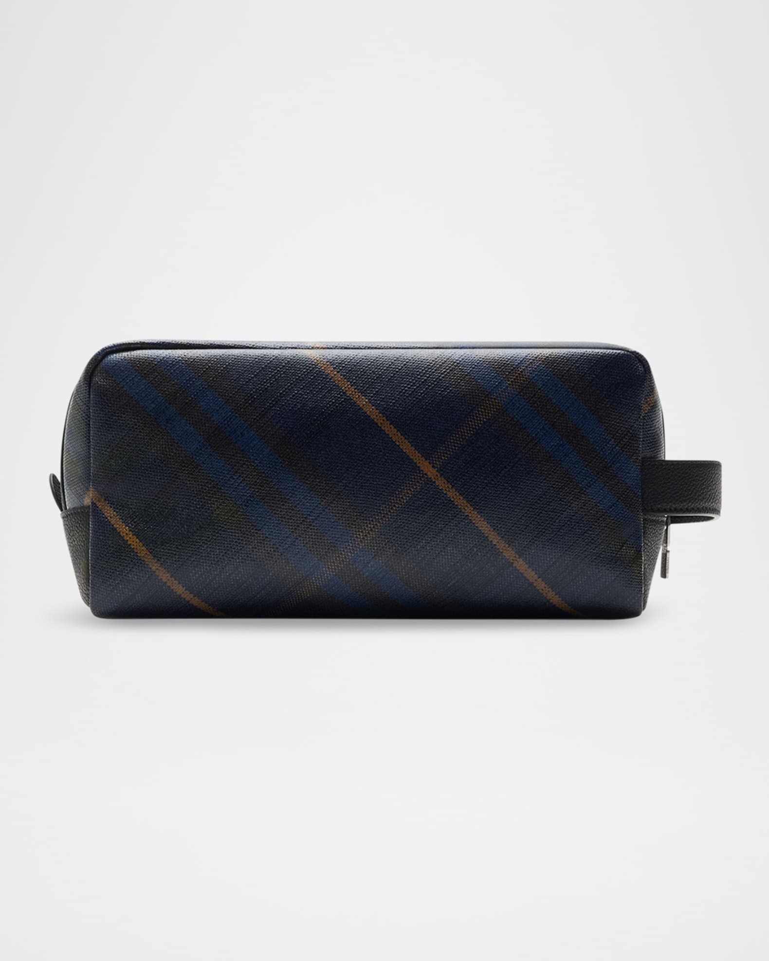 Men's Jacquard Check Travel Pouch 0