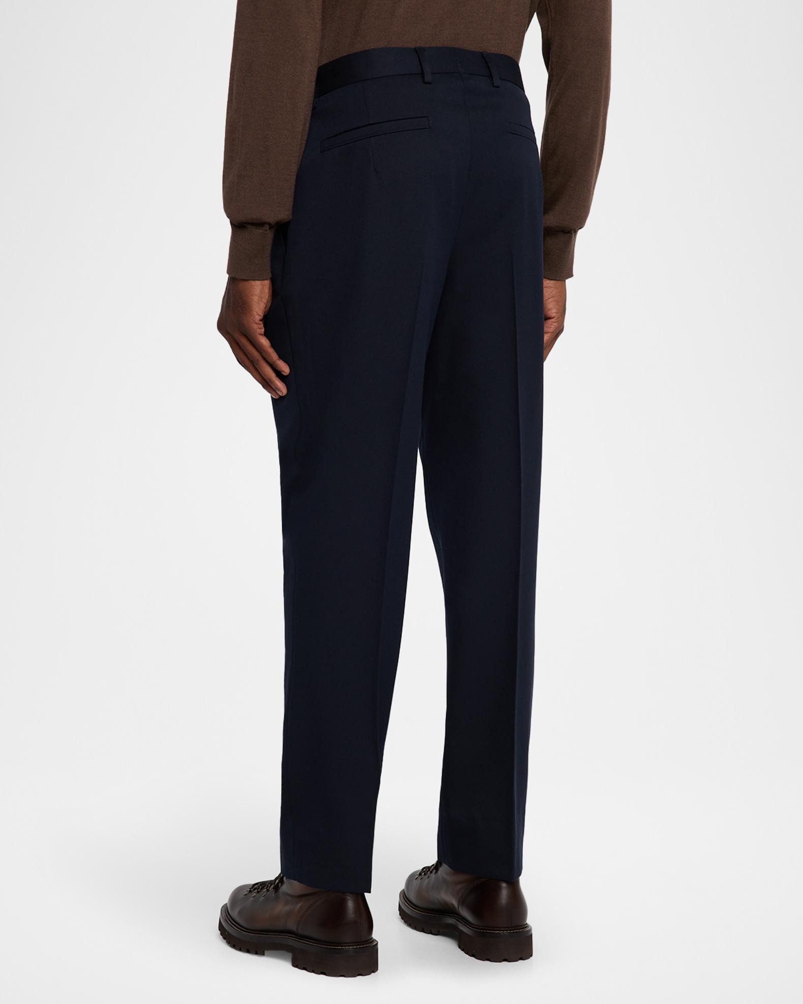 ZEGNA Men's Cotton and Wool Single-Pleated Pants | Neiman Marcus