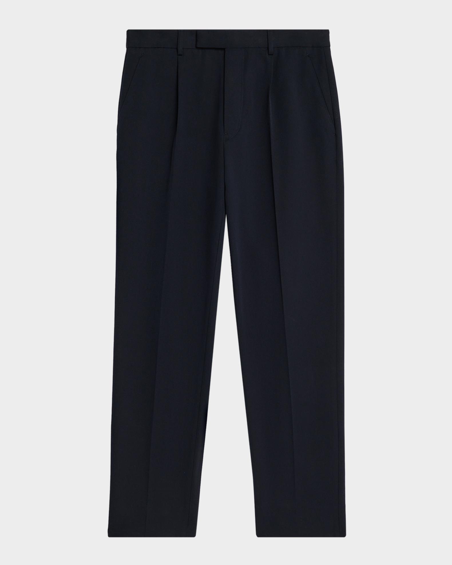 ZEGNA Men's Cotton and Wool Single-Pleated Pants | Neiman Marcus