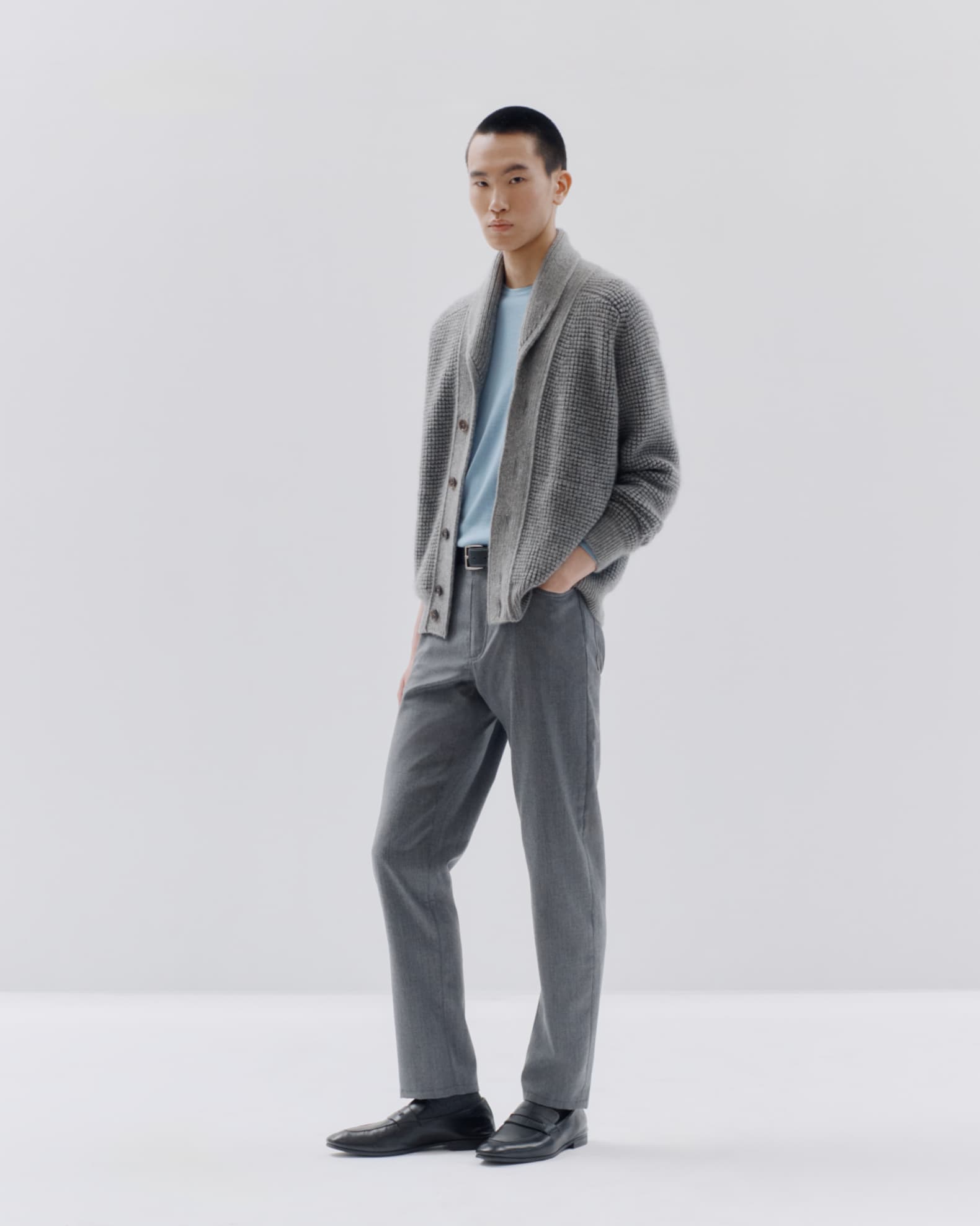 ZEGNA Men's Jacquard Knit Cardigan | Neiman Marcus
