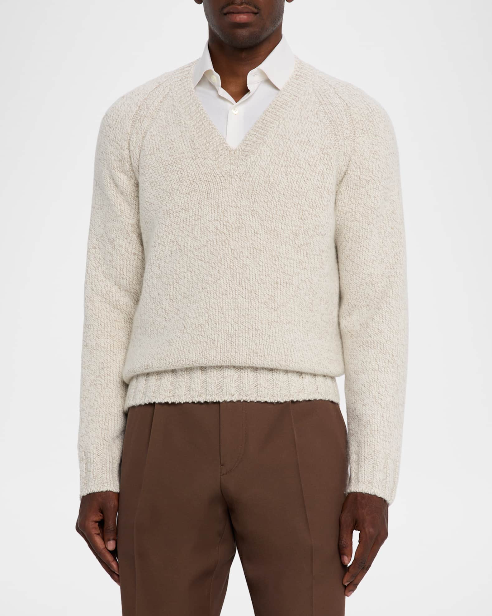 【定価14万】 Ermenegildo Zegna bulky sweater 定価14万】 Ermenegildo Zegna bulky sweater