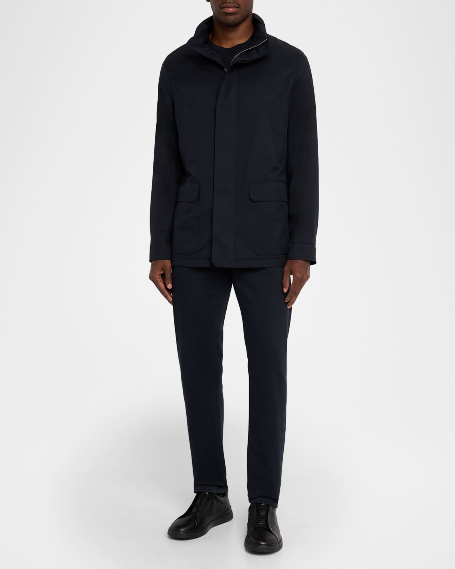Men's Technical Full-Zip Car Coat