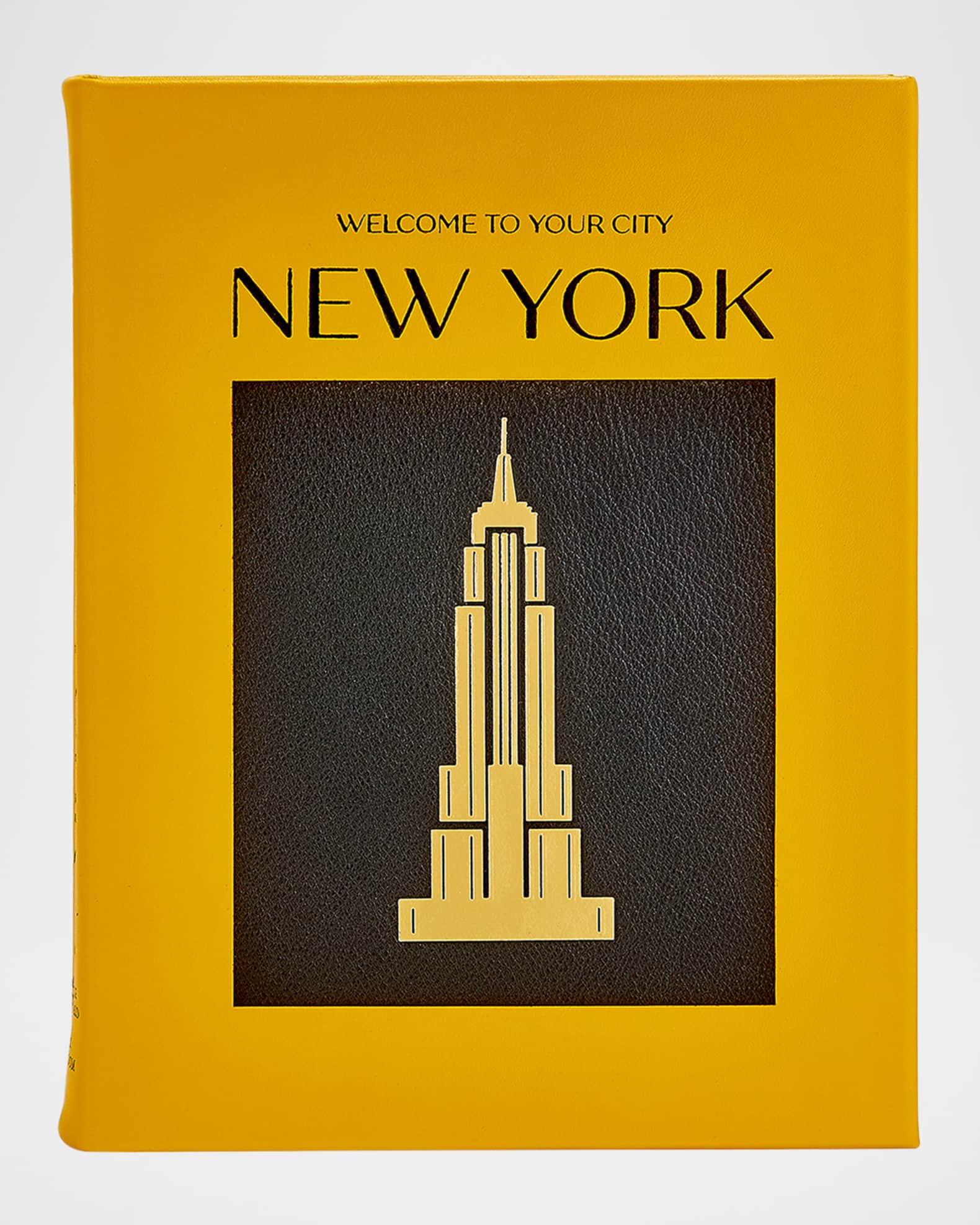"Trope New York" Leather-Bound Book, Edited by Michelle Fitzgerald & Jack Vanboom 0