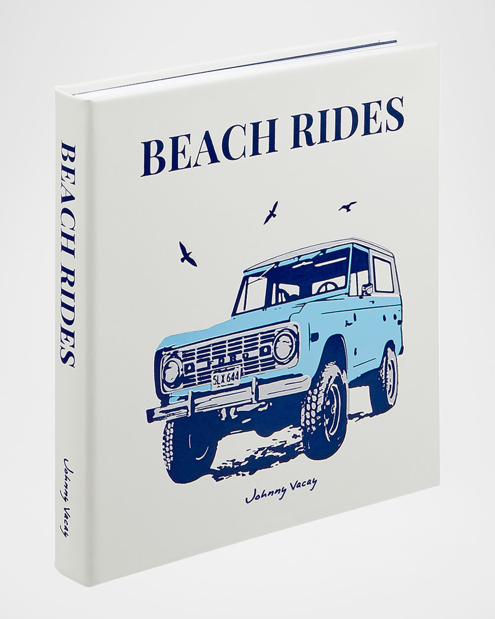 "Beach Rides" Leather-Bound Book by Johnny Vacay 1