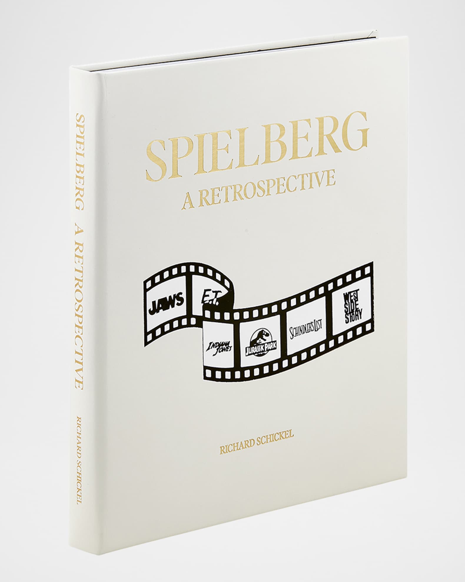 "Steven Spielberg: A Retrospective" Leather-Bound Book by Richard Schickel 1
