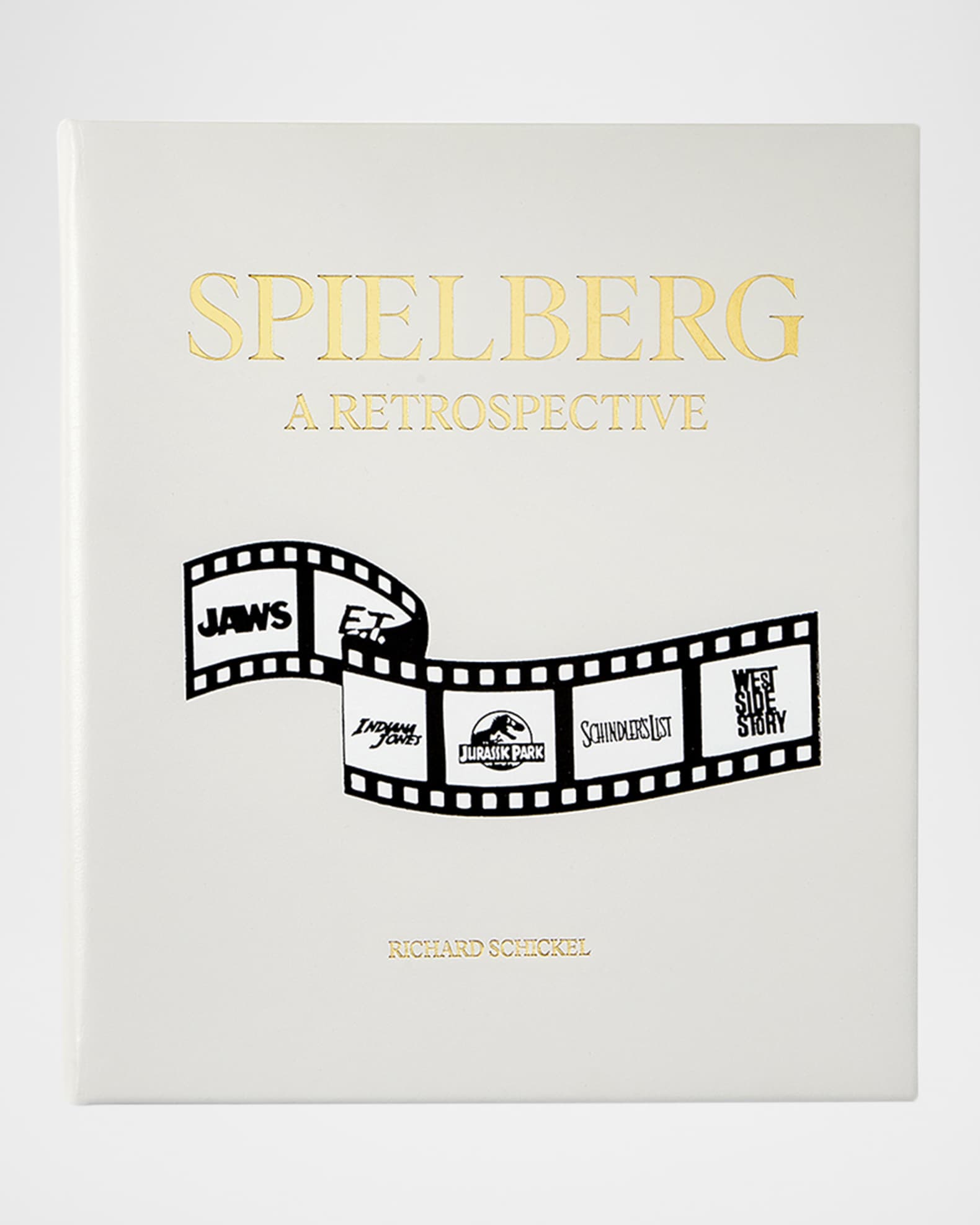 "Steven Spielberg: A Retrospective" Leather-Bound Book by Richard Schickel 0