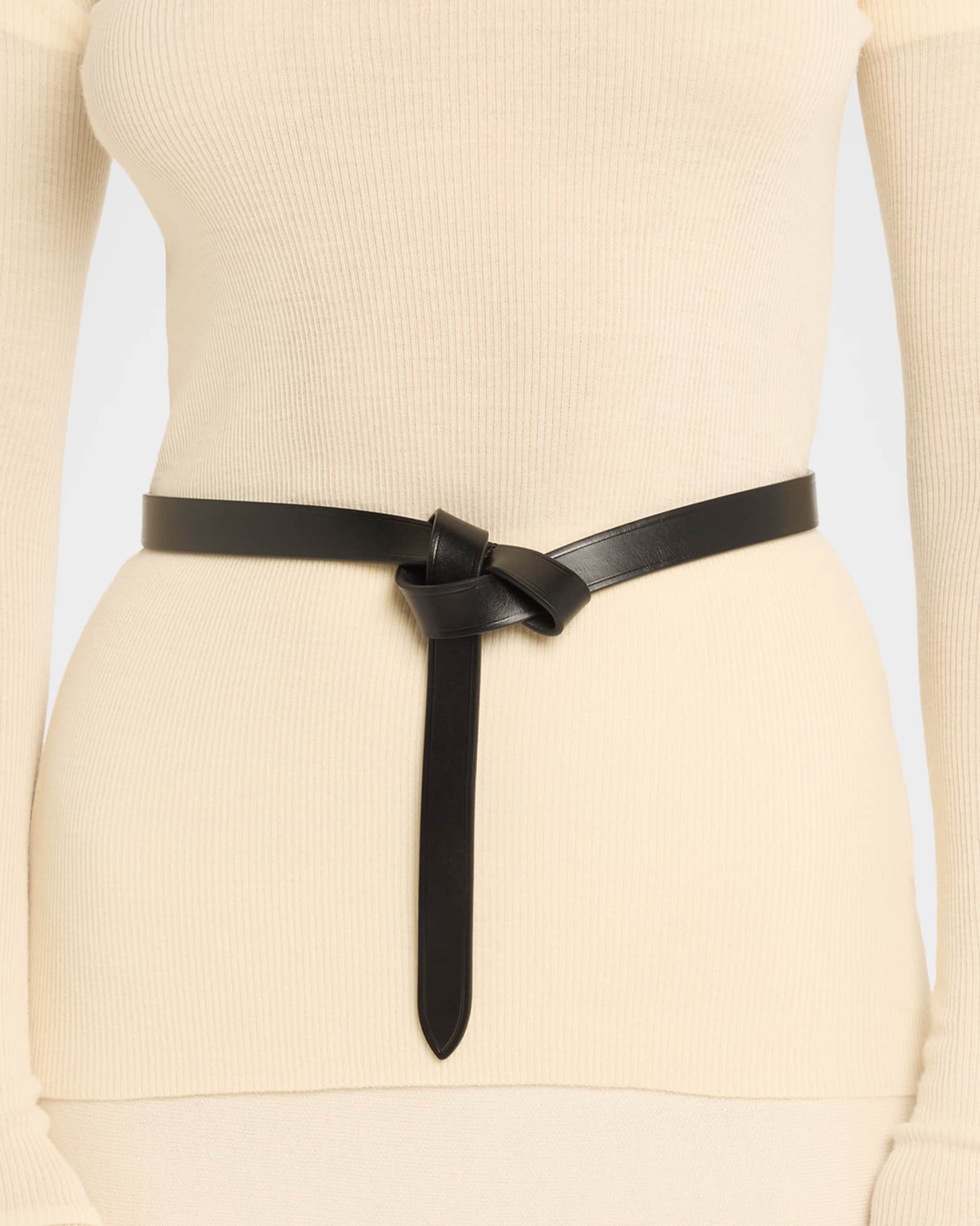 Kirka Knotted Leather Belt 1