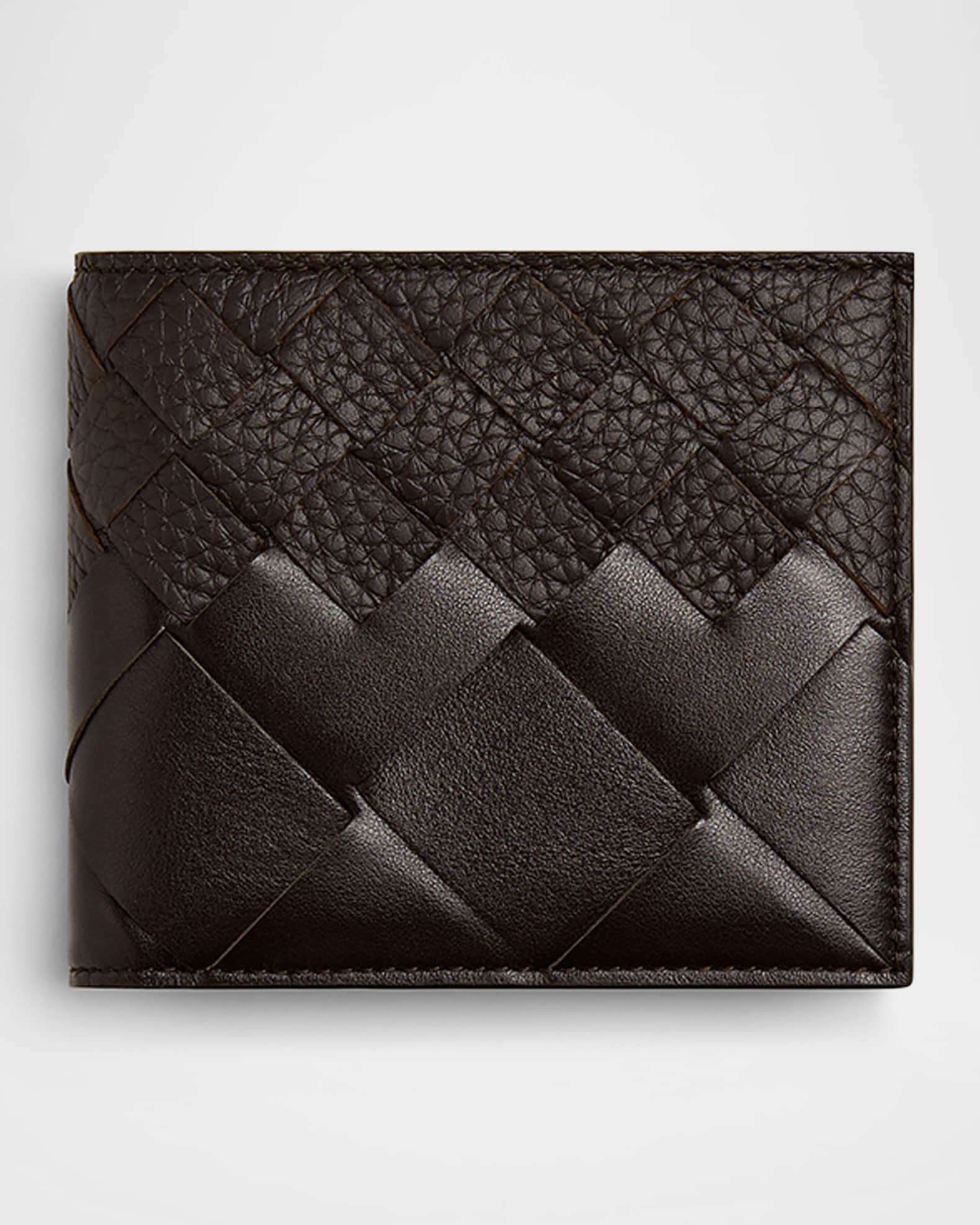Men's Intrecciato 15 Degrade Leather Bifold Wallet 0