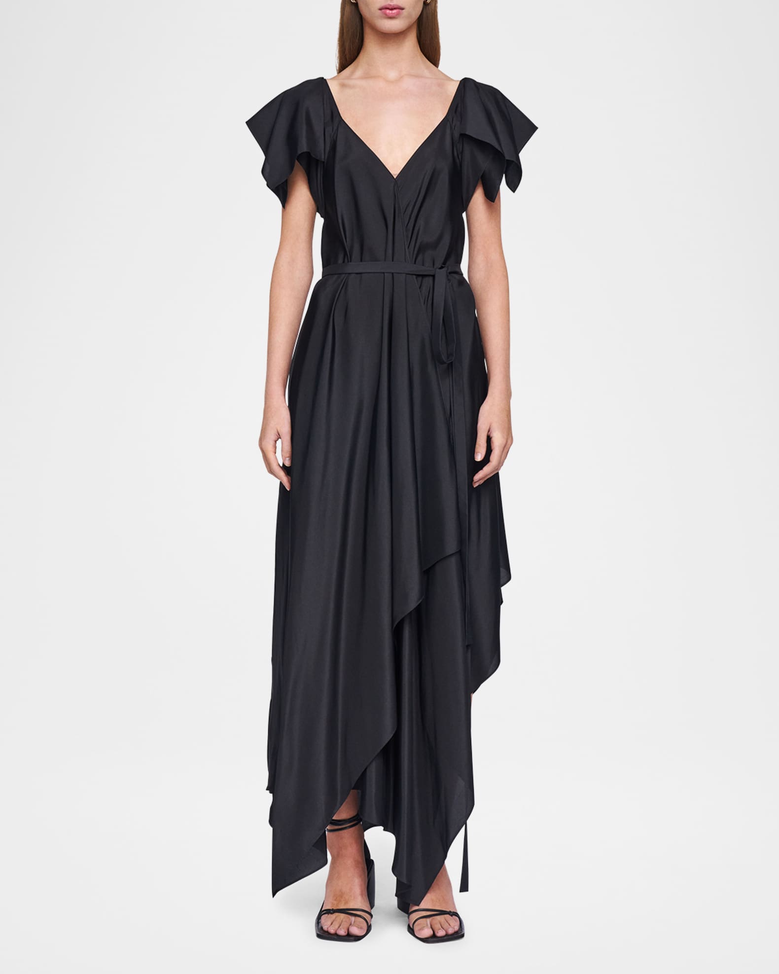 silk habotai dress Silk Habotai Shirt Dress 2