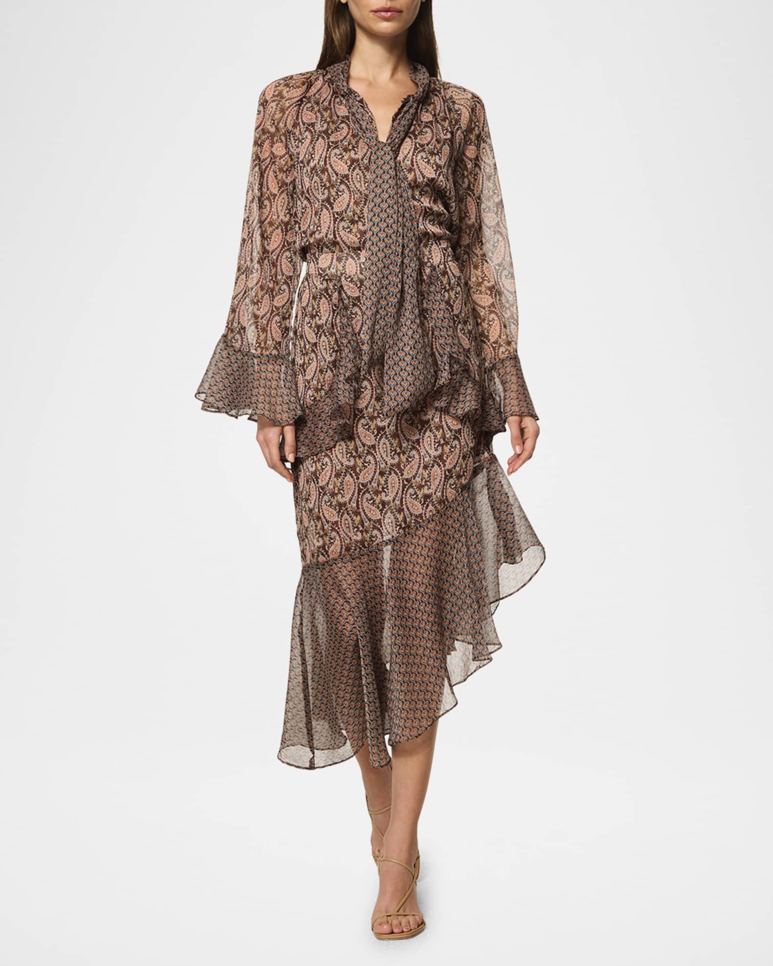 Rakal Asymmetric Midi Skirt 1