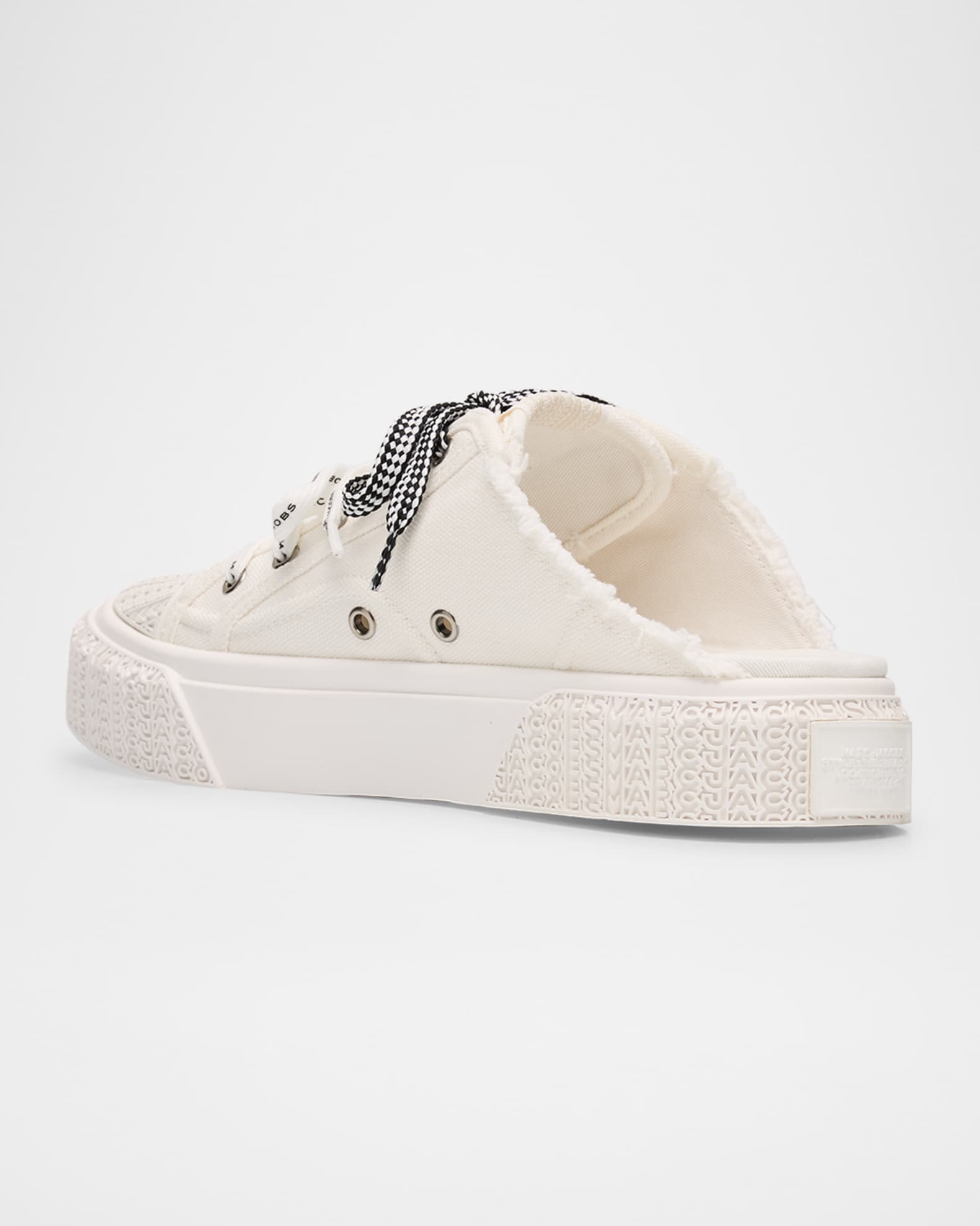 Marc Jacobs The Canvas Sneaker Mules | Neiman Marcus