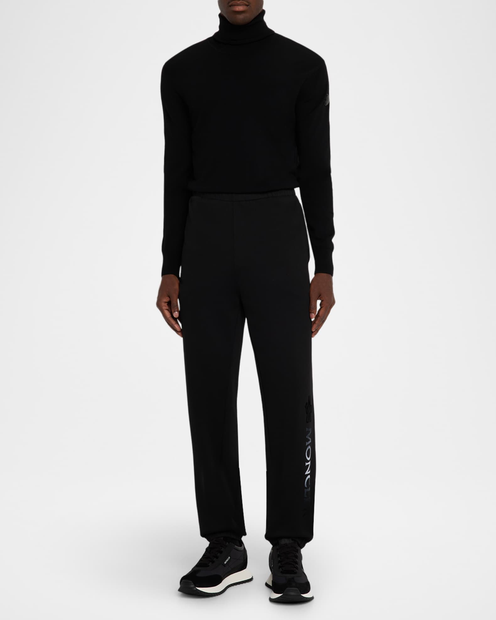 MONCLER Pacey2 スエード＆ヌバック トレーナー Moncler Men's Pacey 2 Low Top Sneakers | Neiman Marcus