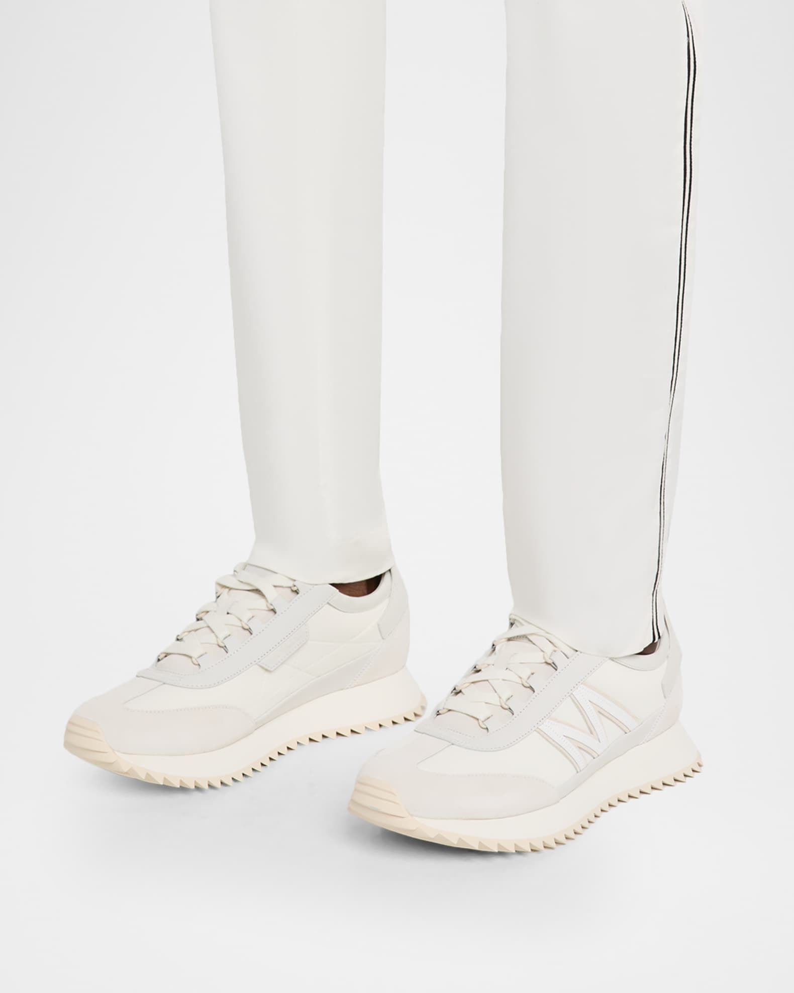 【送関込】MONCLER☆モンクレール Pacey2 Sneakers モンクレール MONCLER PACEY2 LOW TOP SNEAKERS （999