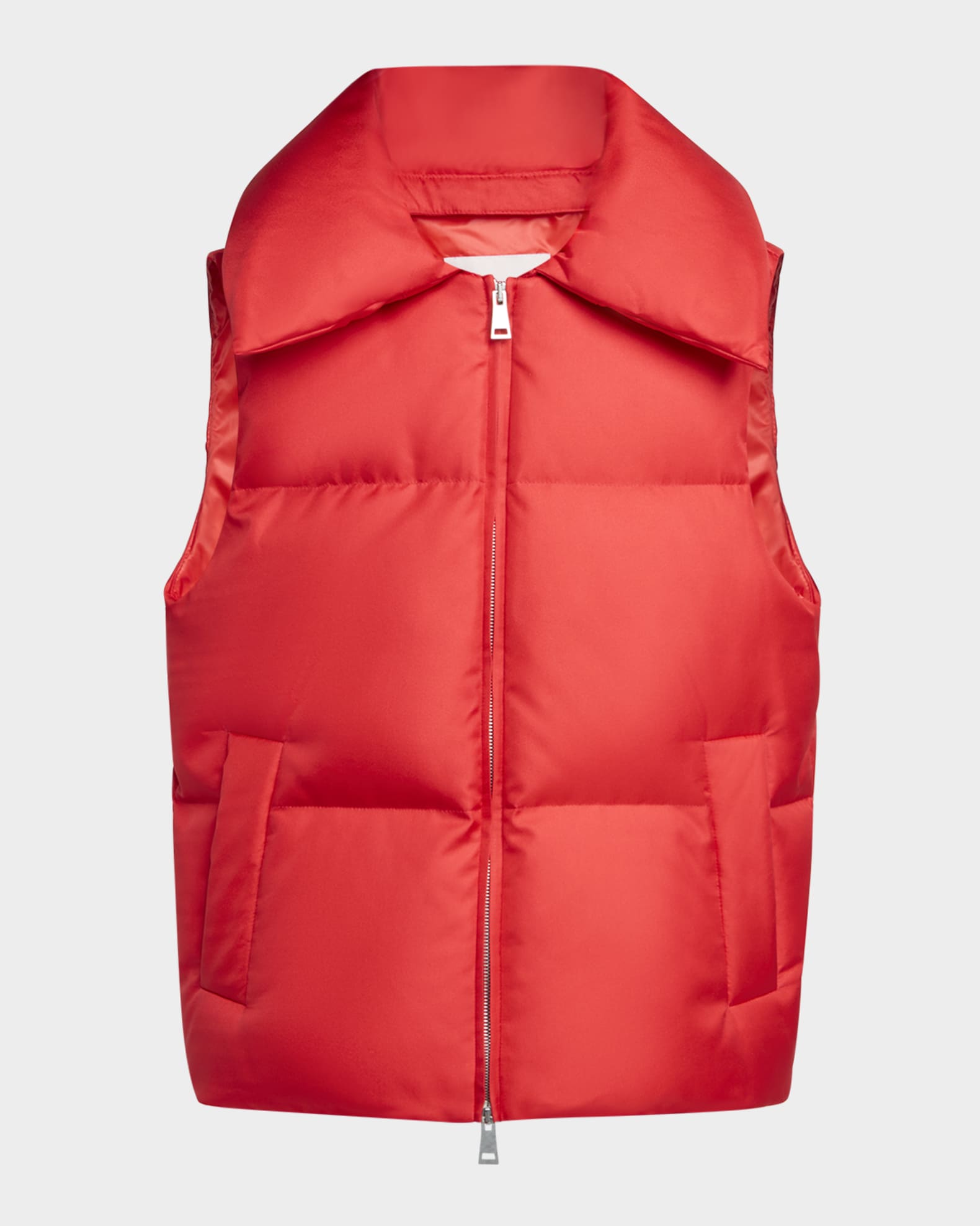 Moncler x Qui Hao Linglong Down Vest with Removable Hood | Neiman