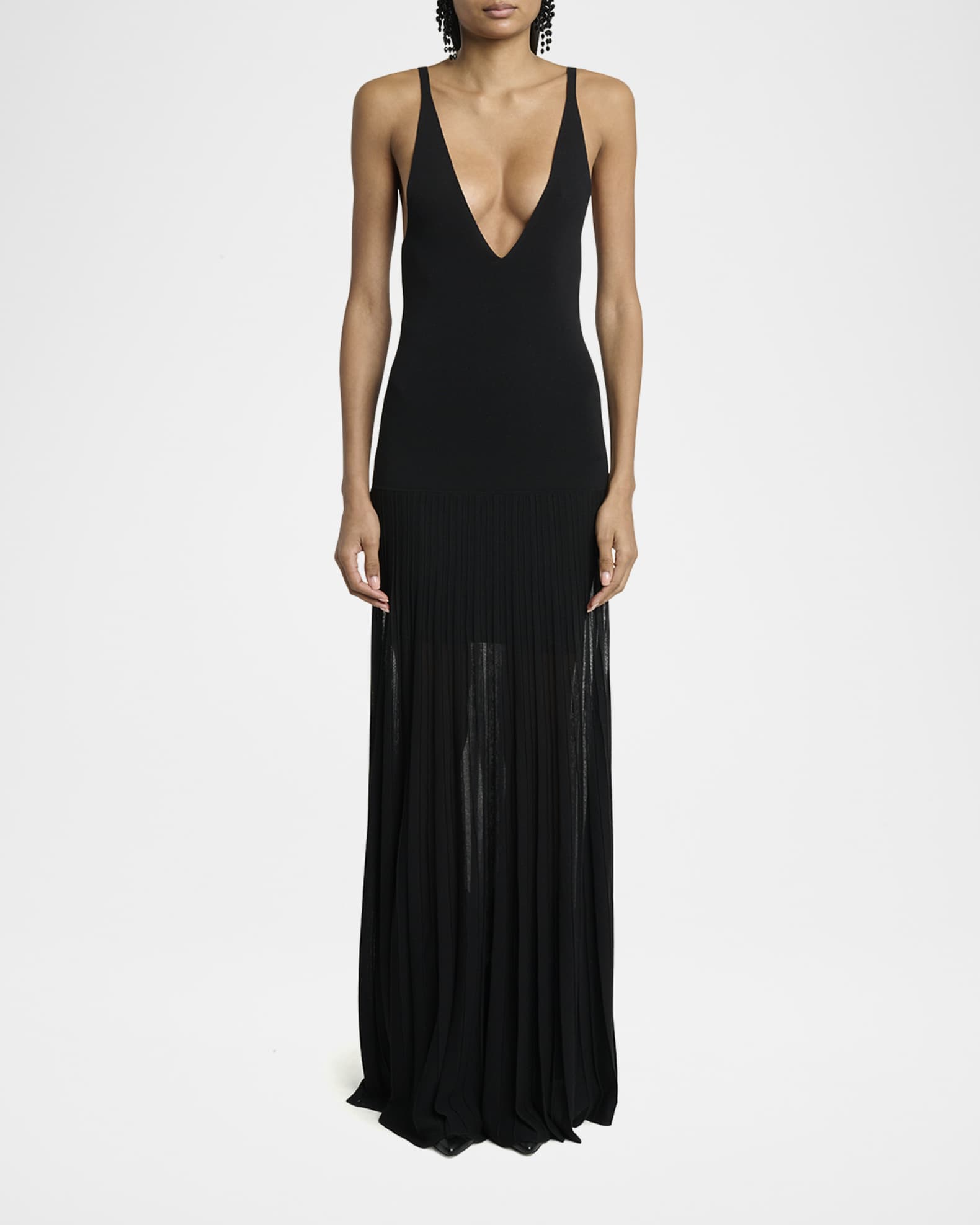 Isabel Marant Velma Crepe Knit Dress | Neiman Marcus