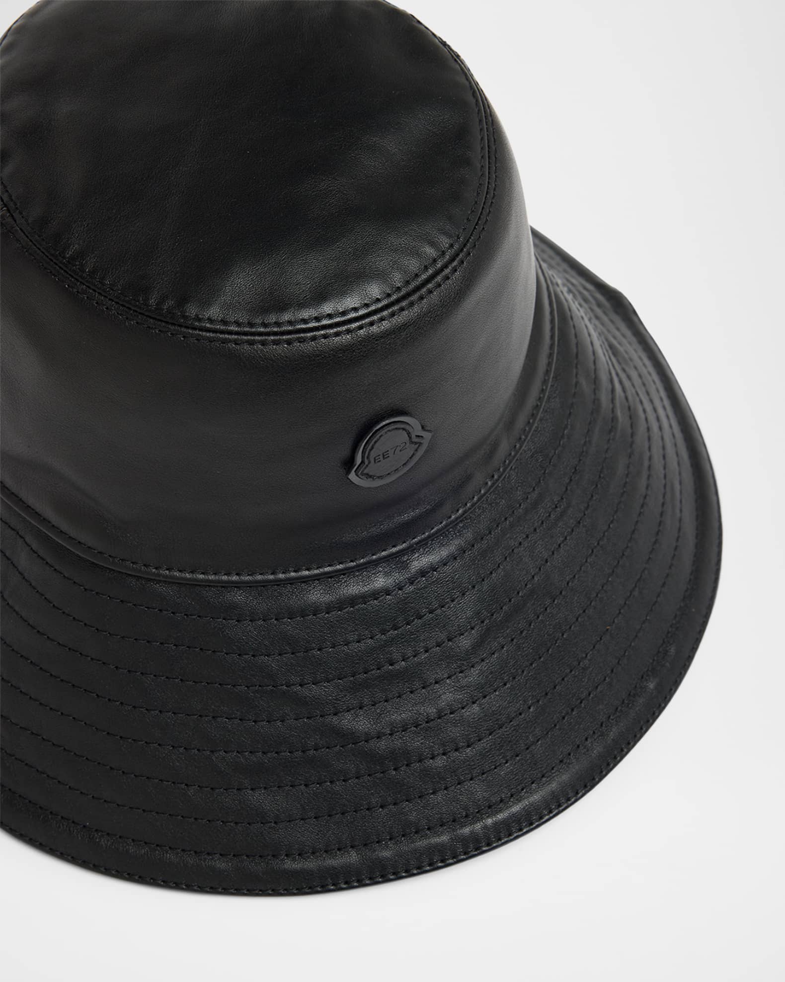 Moncler Genius x EE72 by Edward Enninful Leather Bucket Hat