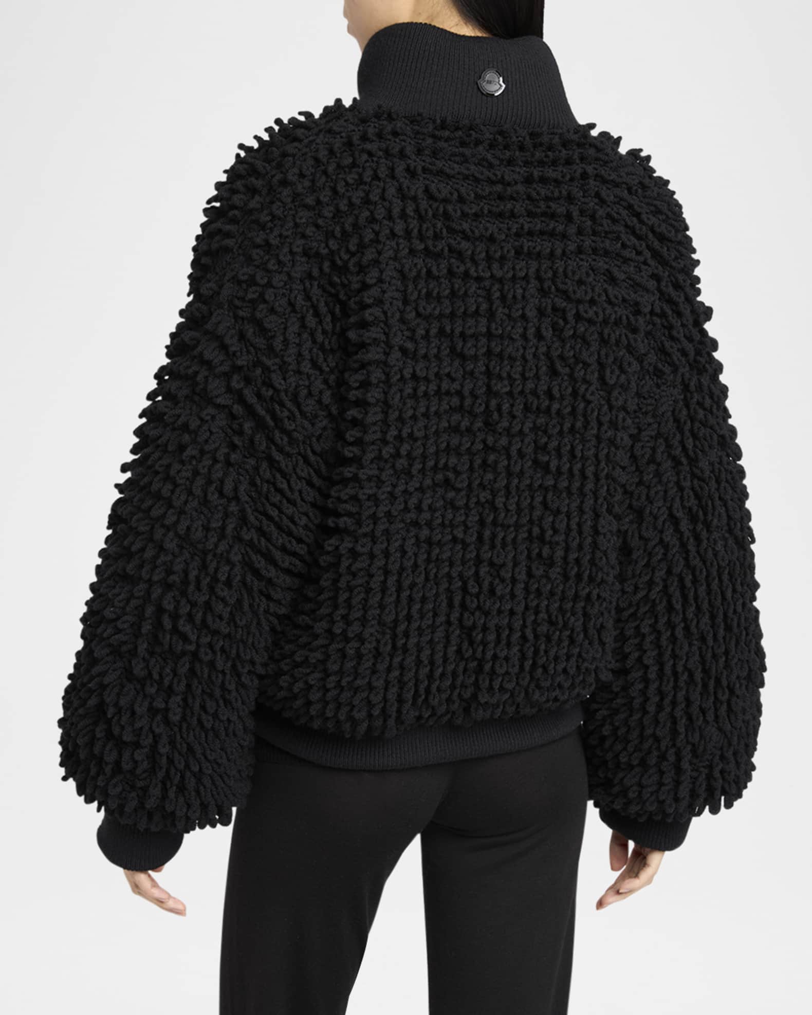 Moncler Genius x EE72 by Edward Enninful Wool Blend Zip-Up