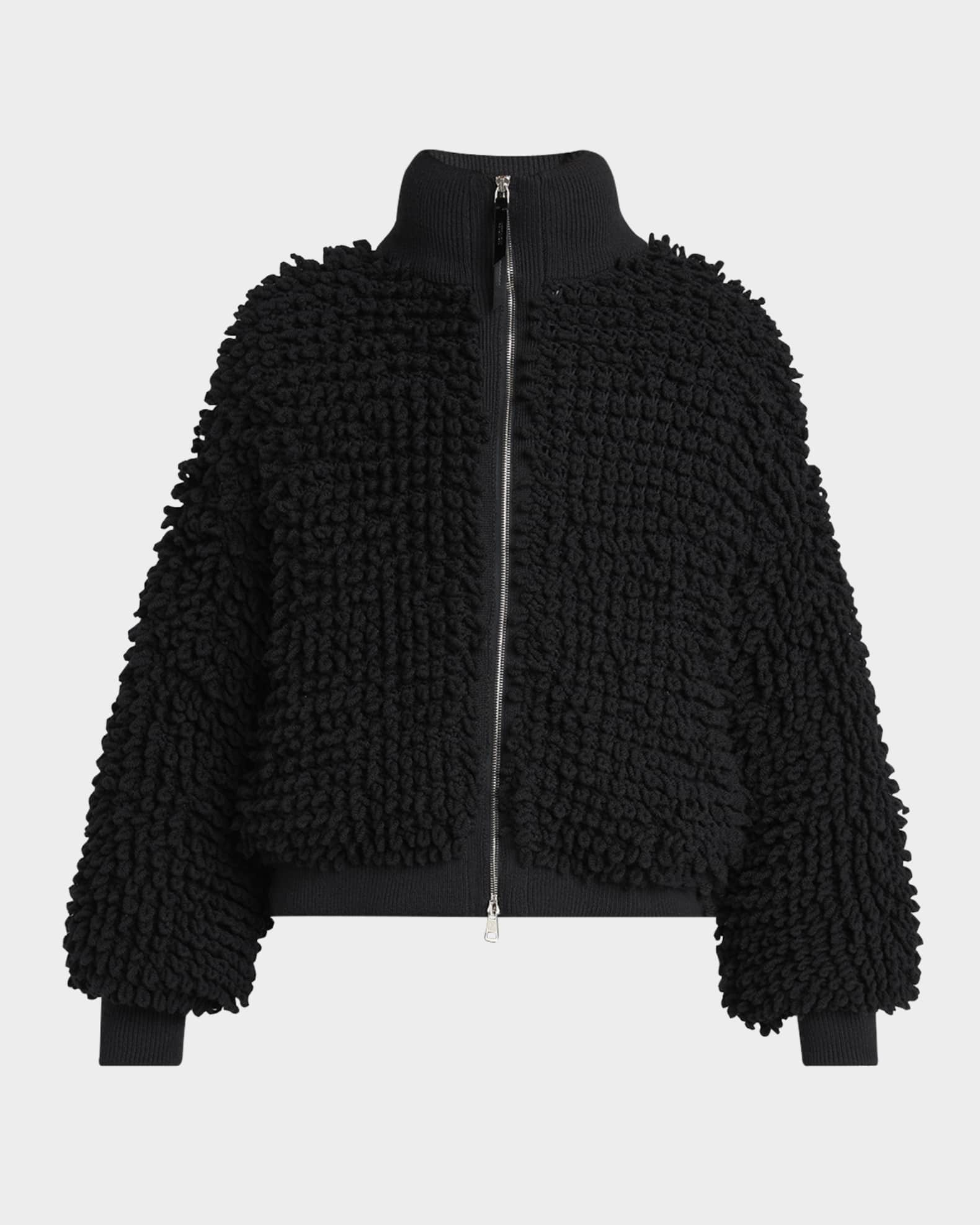 Moncler Genius x EE72 by Edward Enninful Wool Blend Zip-Up