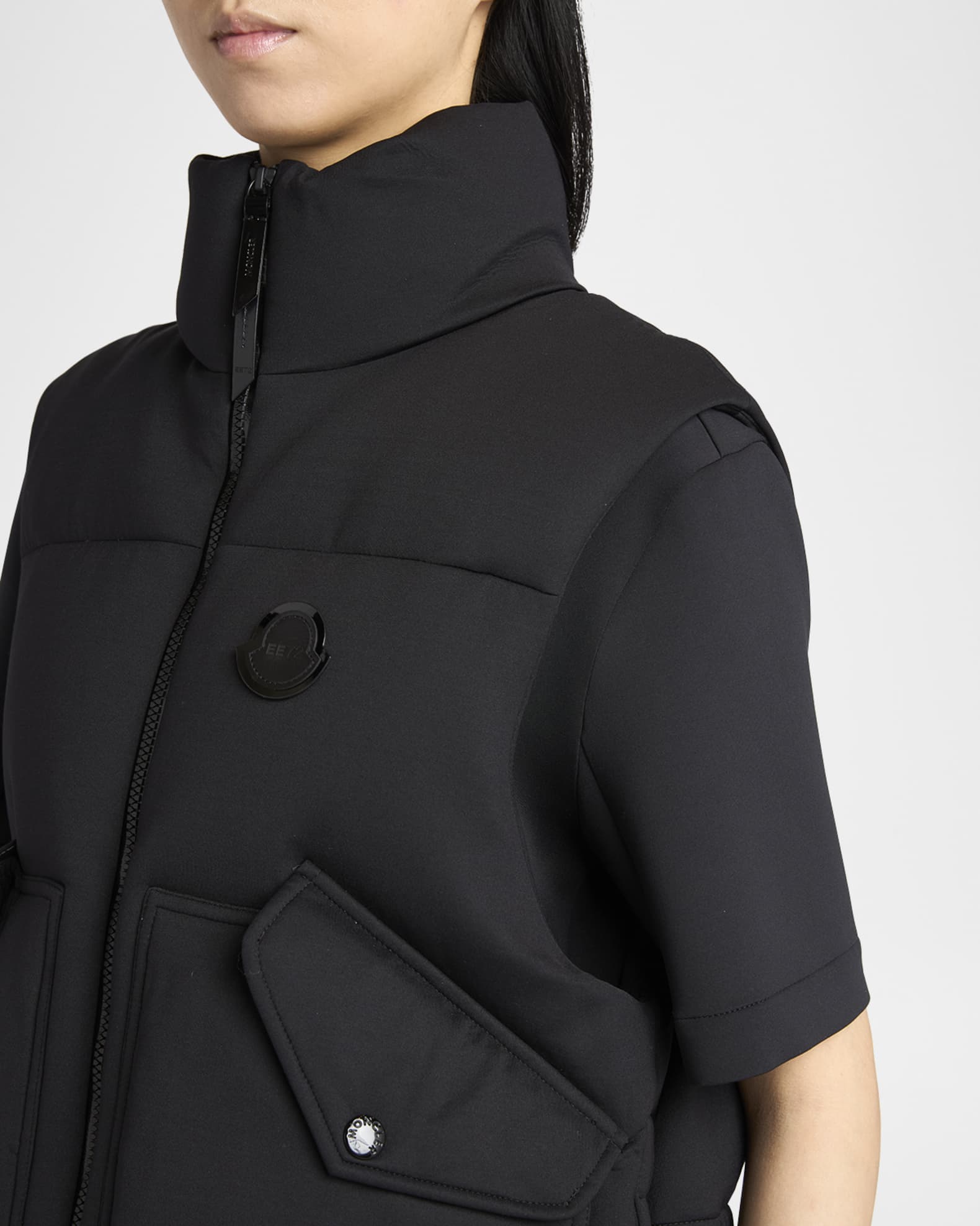 Moncler Genius x EE72 by Edward Enninful Otis Down Vest | Neiman