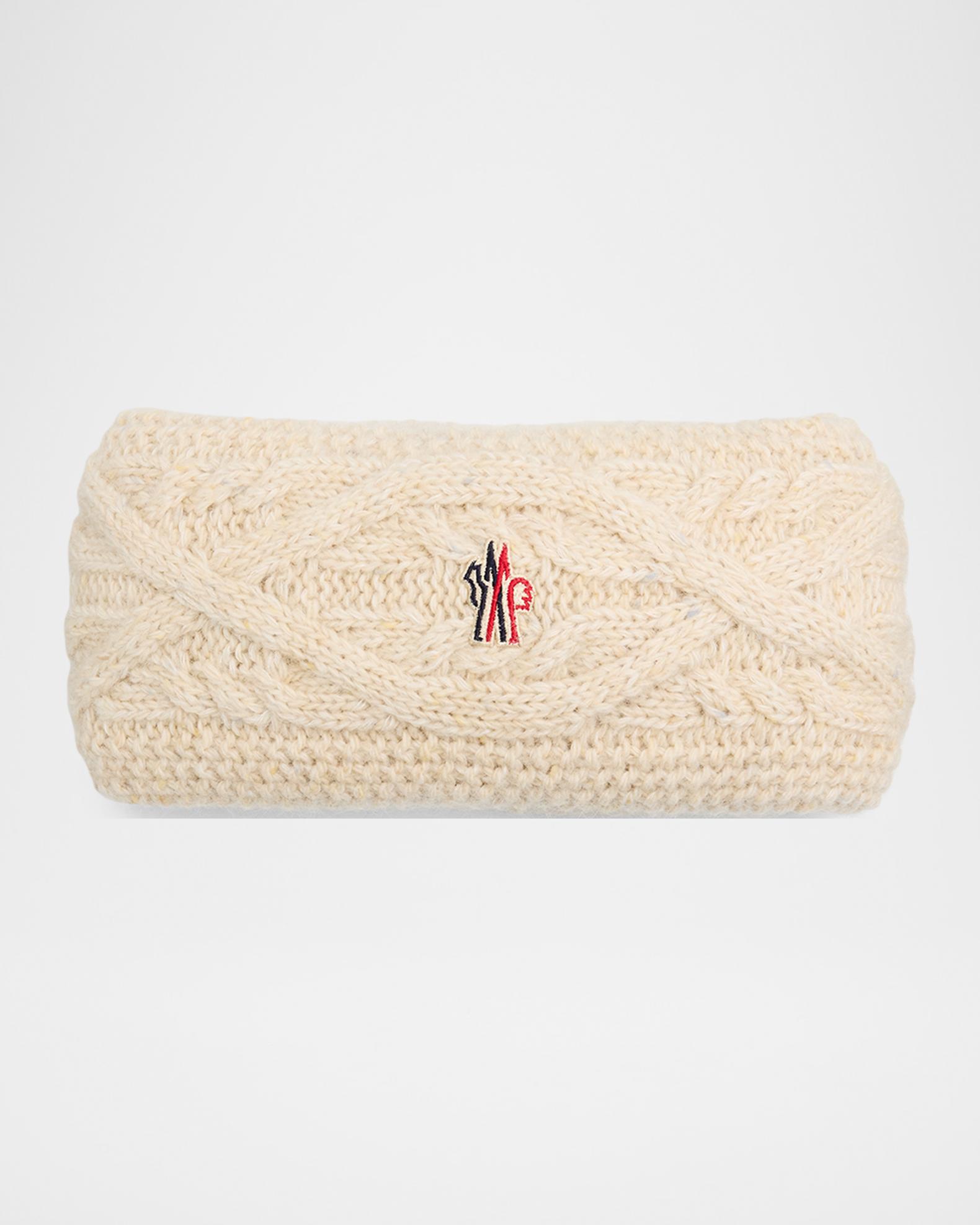 MONCLER モンクレール ロゴ ウール ヘアバンド ヘッドバンド イタリア製 Moncler Grenoble Wool-Blend Headband | Neiman Marcus
