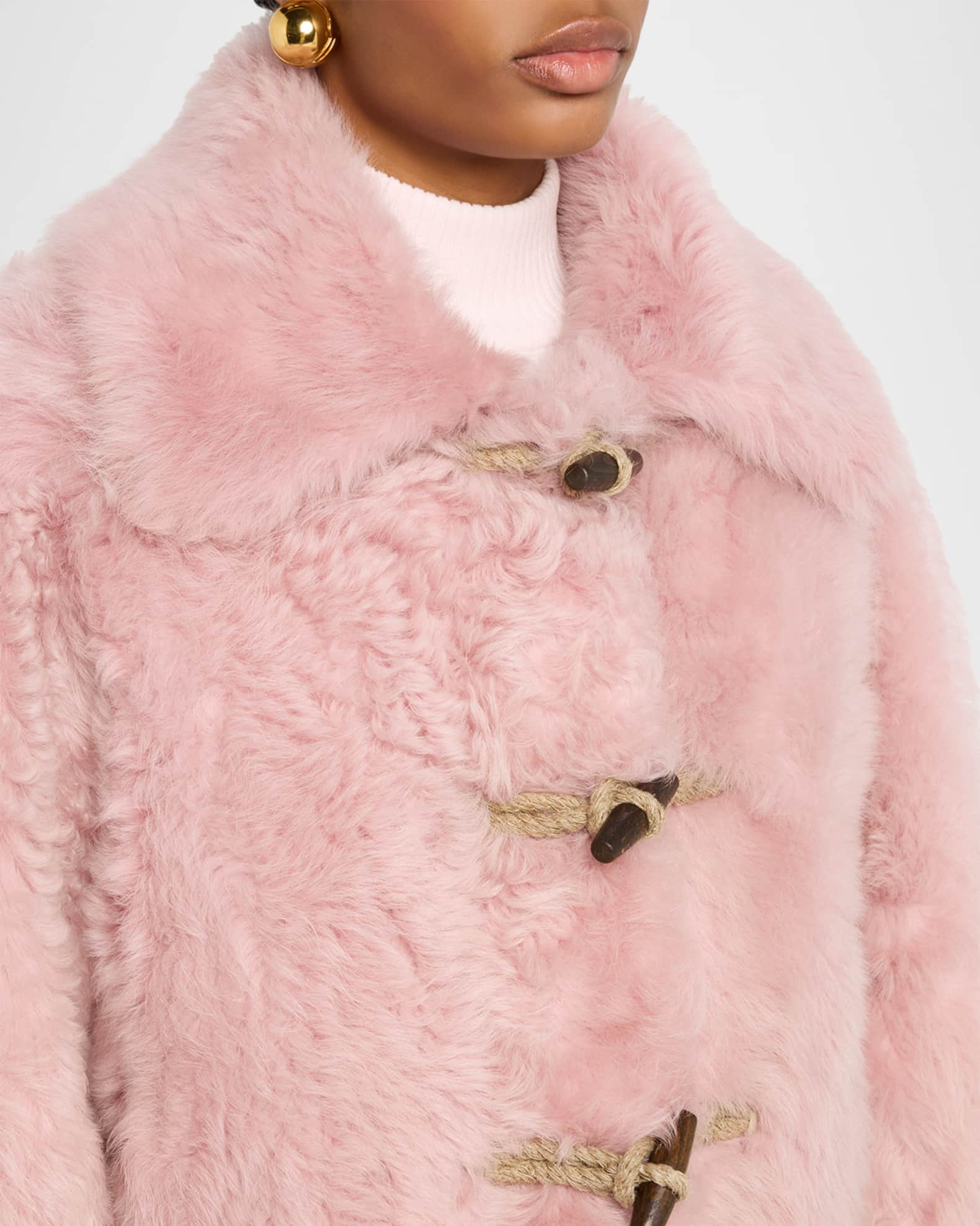 Moncler Grenoble Oisans Shearling Jacket | Neiman Marcus