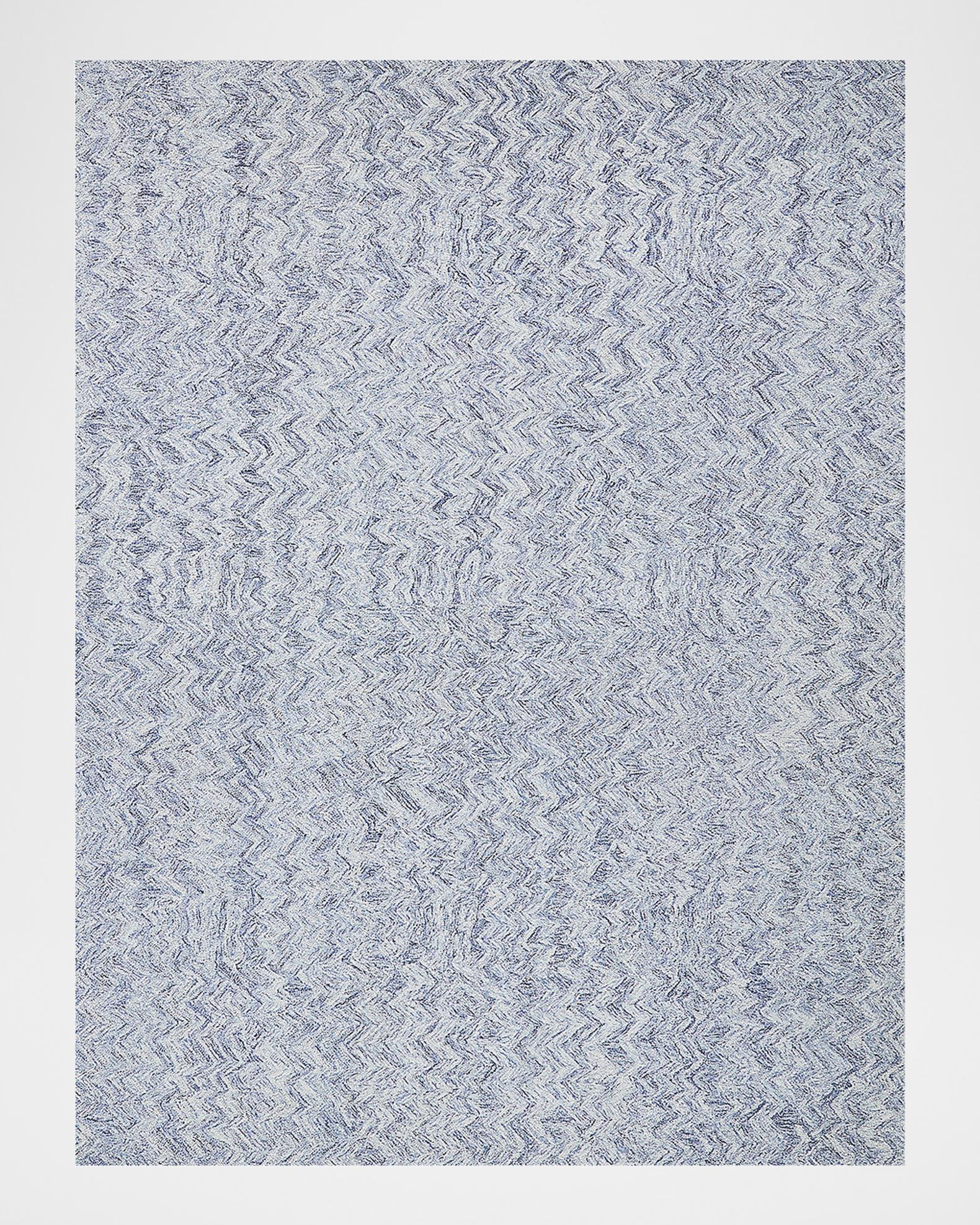 Exquisite Rugs Veneta Hand-Tufted Blue Rug, 9' x 12' | Neiman Marcus