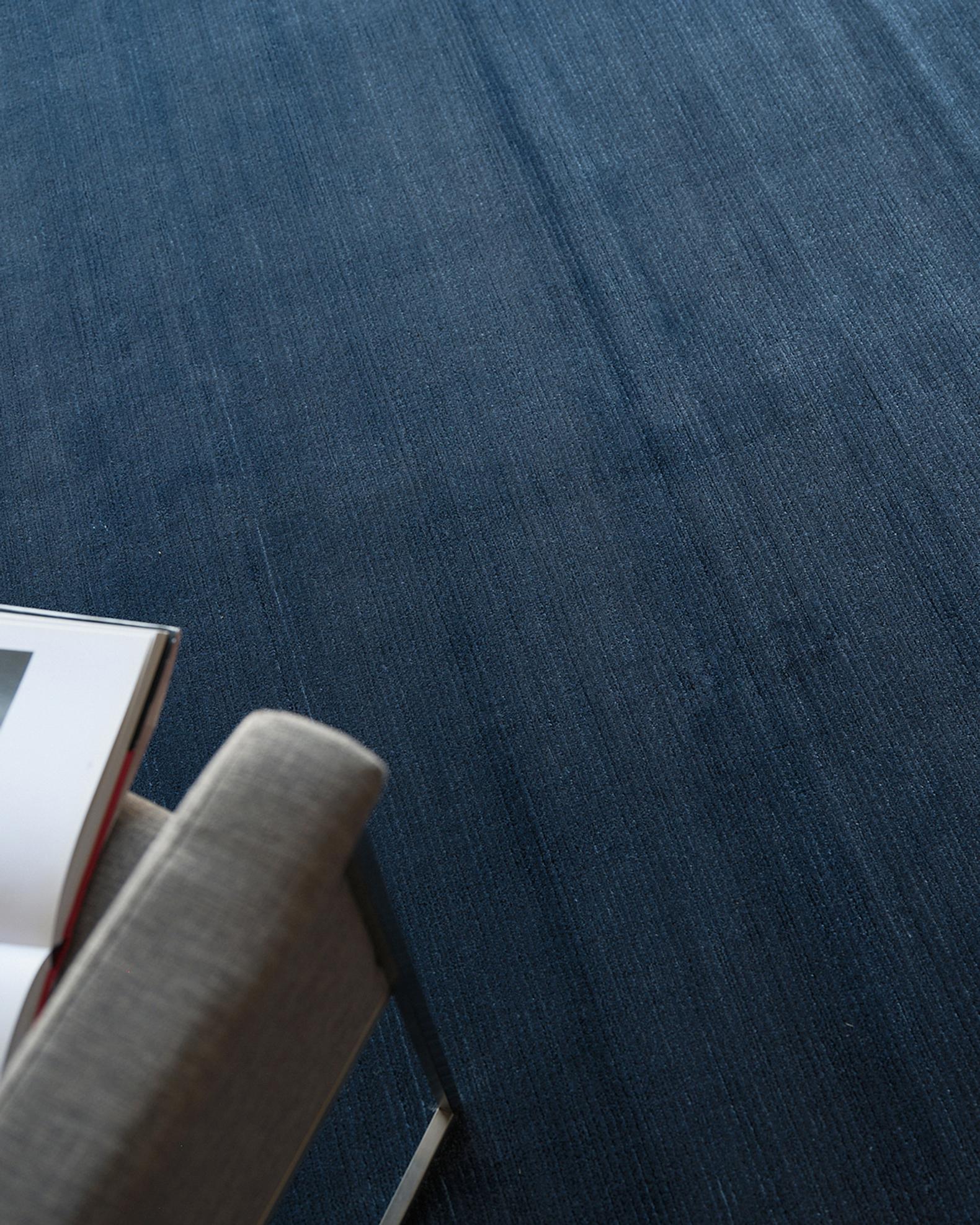 Exquisite Rugs Pavia Hand-Loomed Navy Rug, 10' x 14' | Neiman Marcus