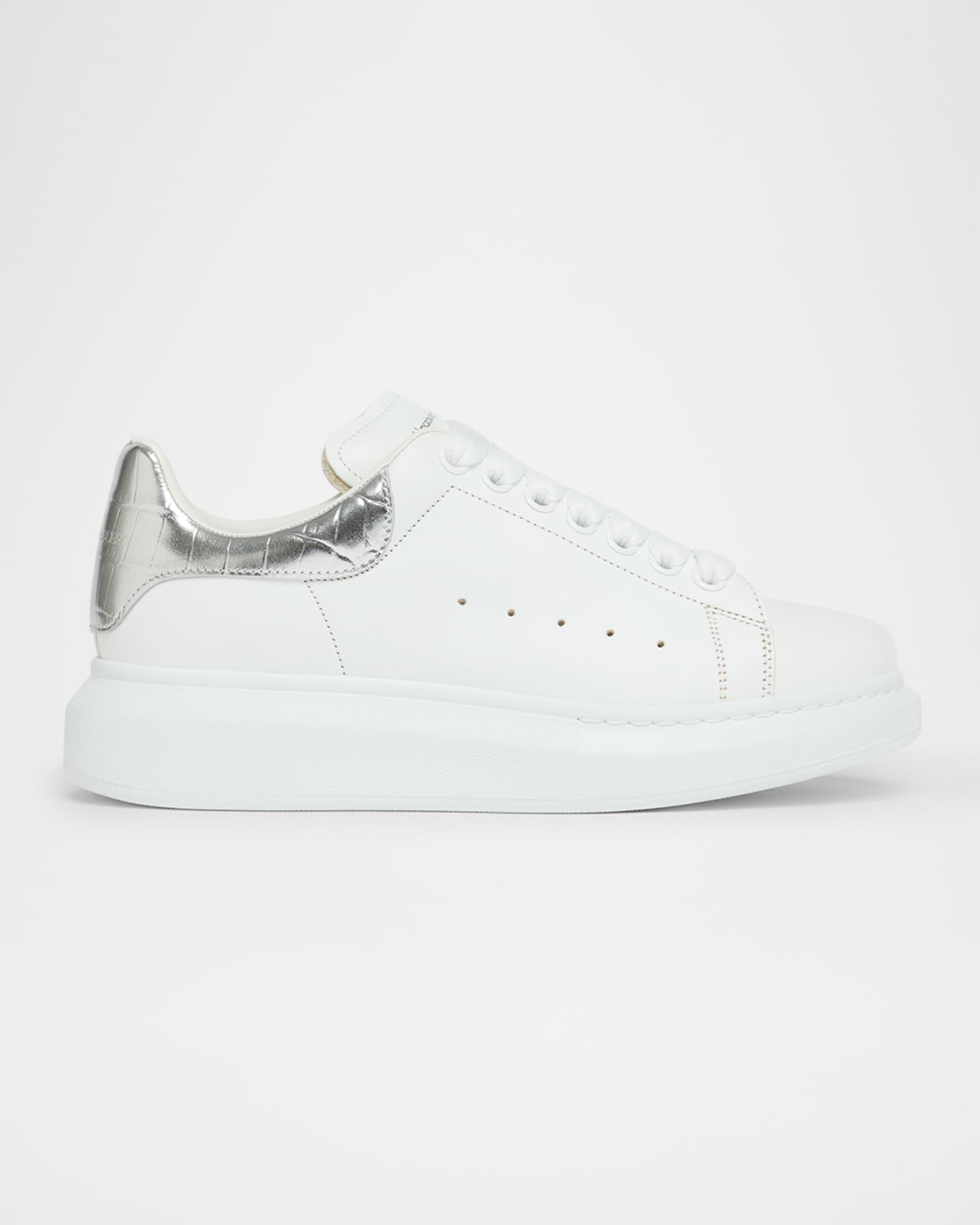 Oversized Metallic-Embossed Sneaker 0