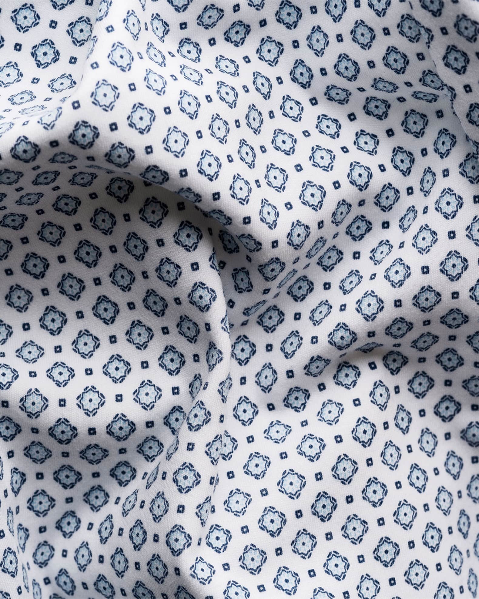 Men's 4Flex Slim-Fit Medallion-Print Sport Shirt 1