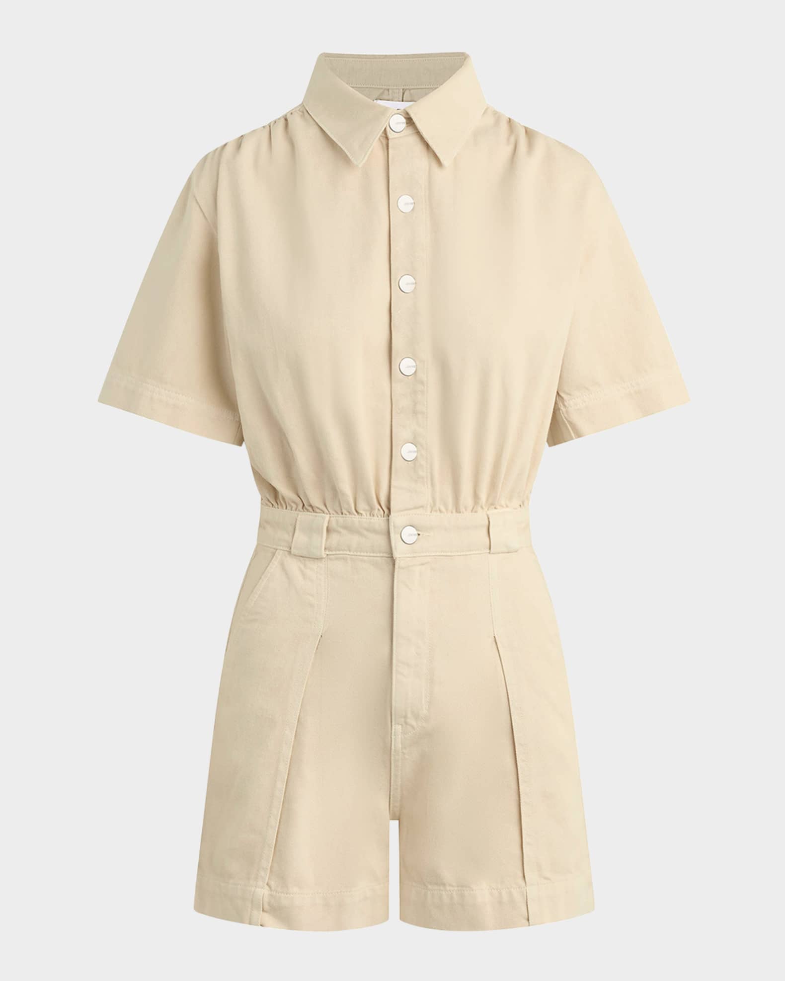 The Sophie Short-Sleeve Romper 0