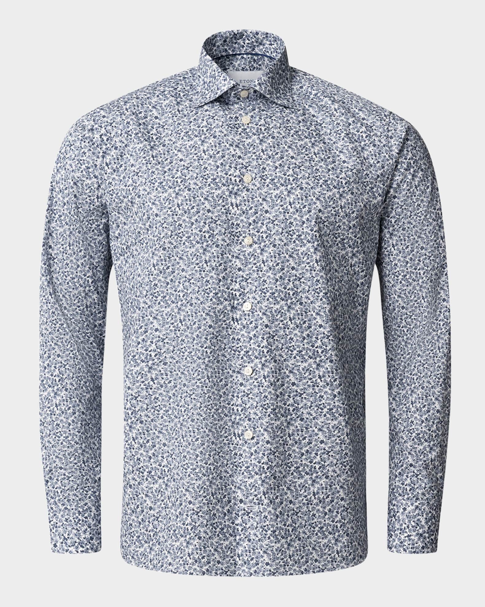 Men's Signature Floral Contemporary-Fit Dress Shirt 0