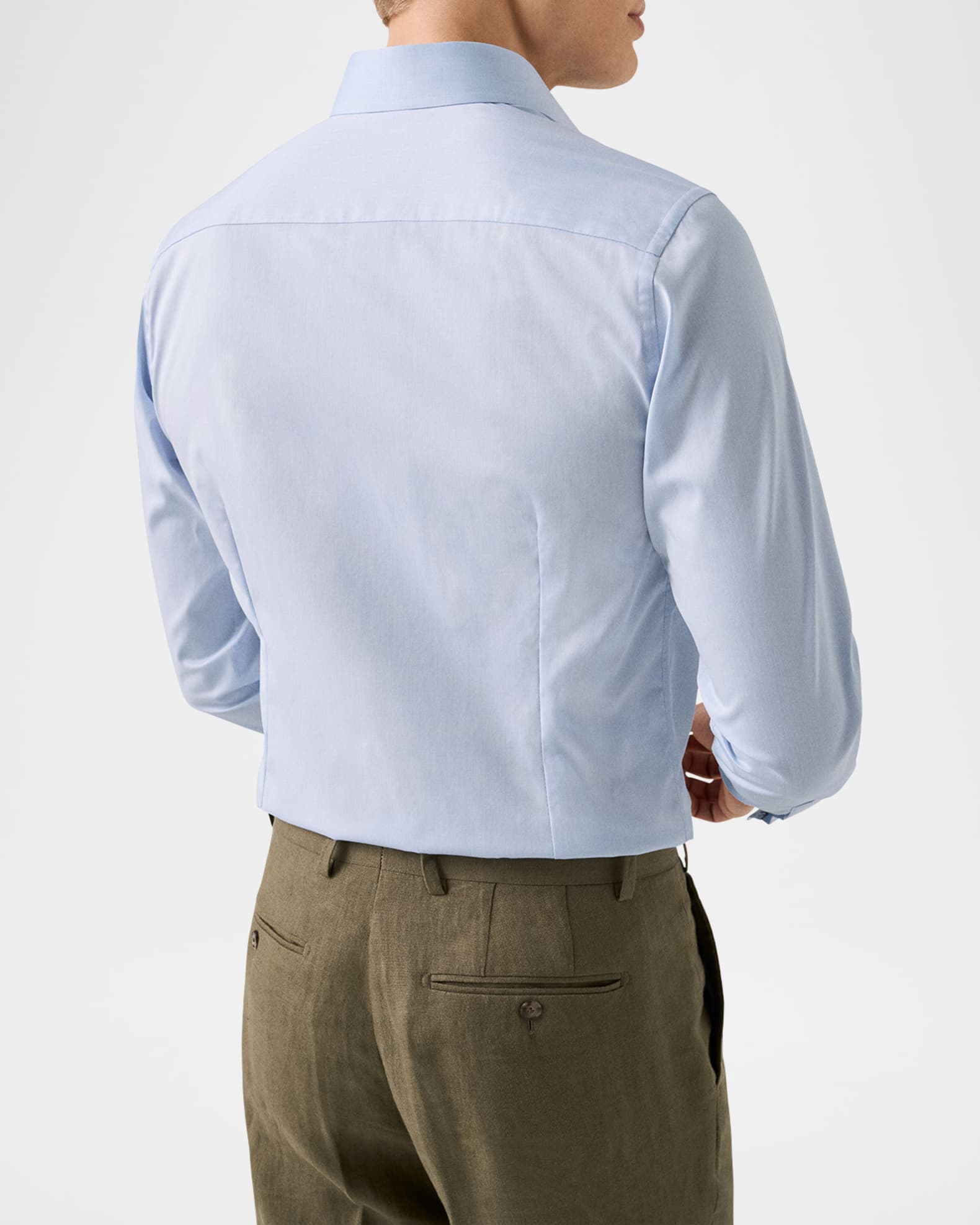 Eton Men's Signature Twill Contemporary-Fit Dress Shirt | Neiman Marcus