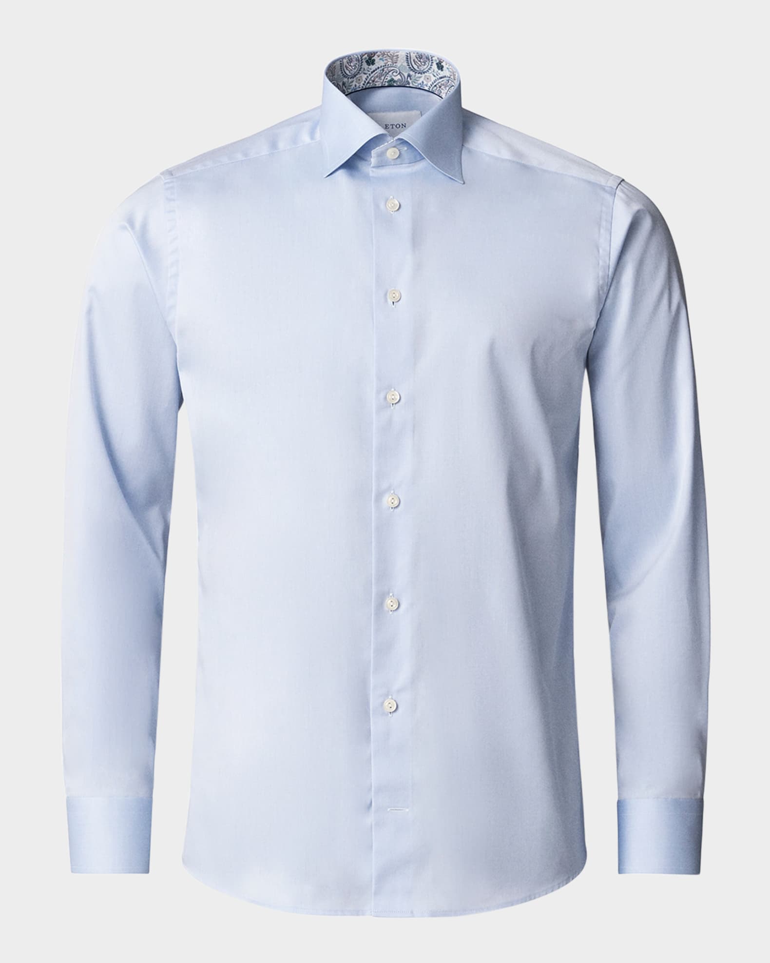 Men's Signature Twill Contemporary-Fit Dress Shirt 0
